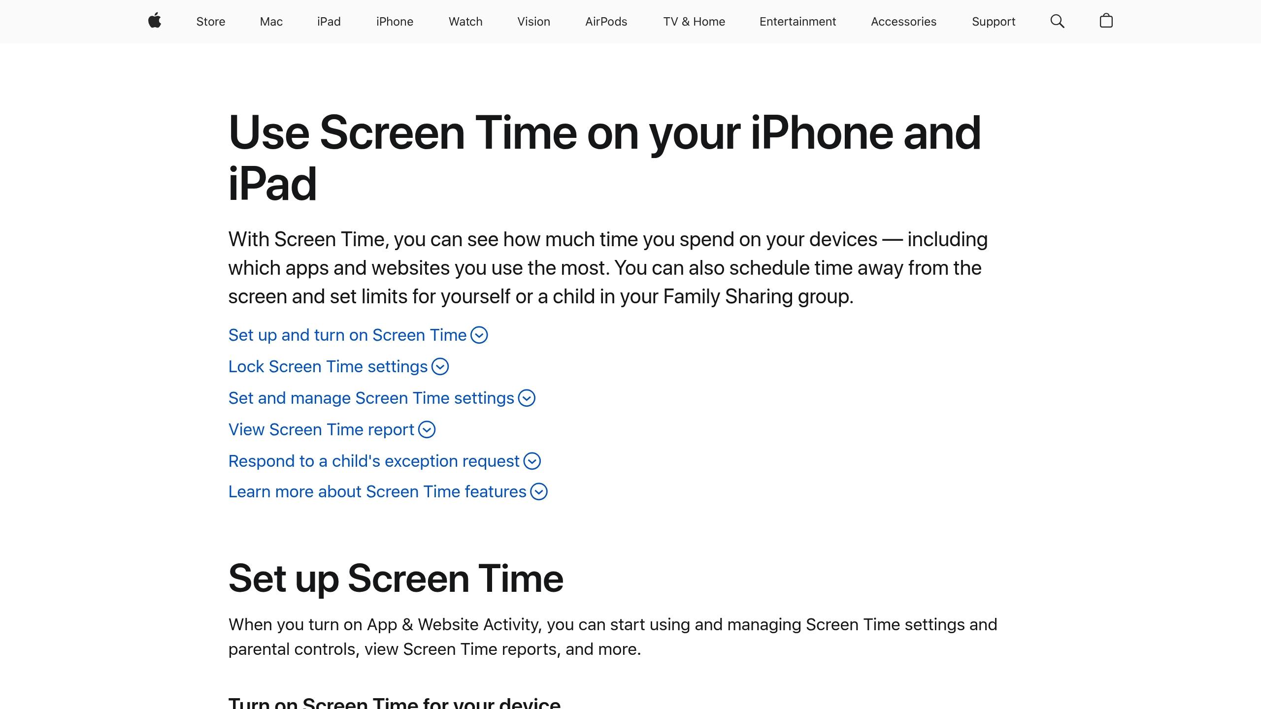 Screen Time
