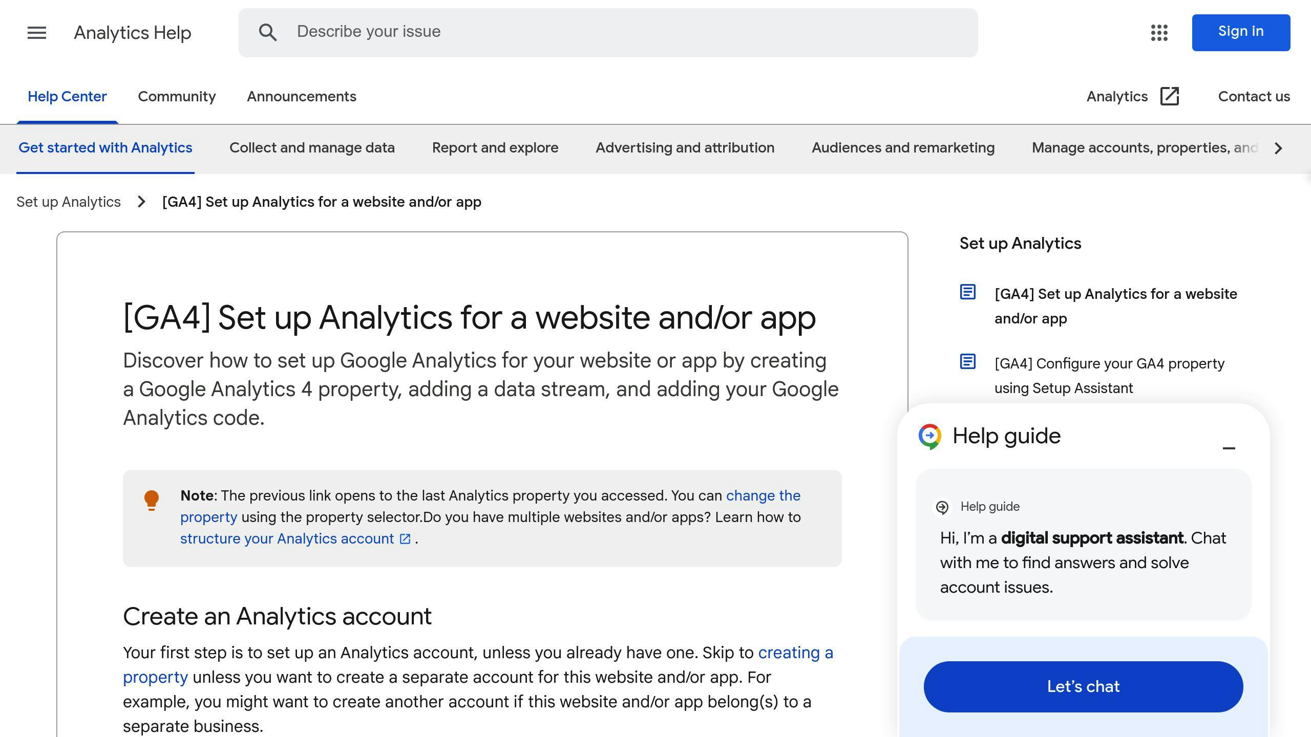 Google Analytics 4