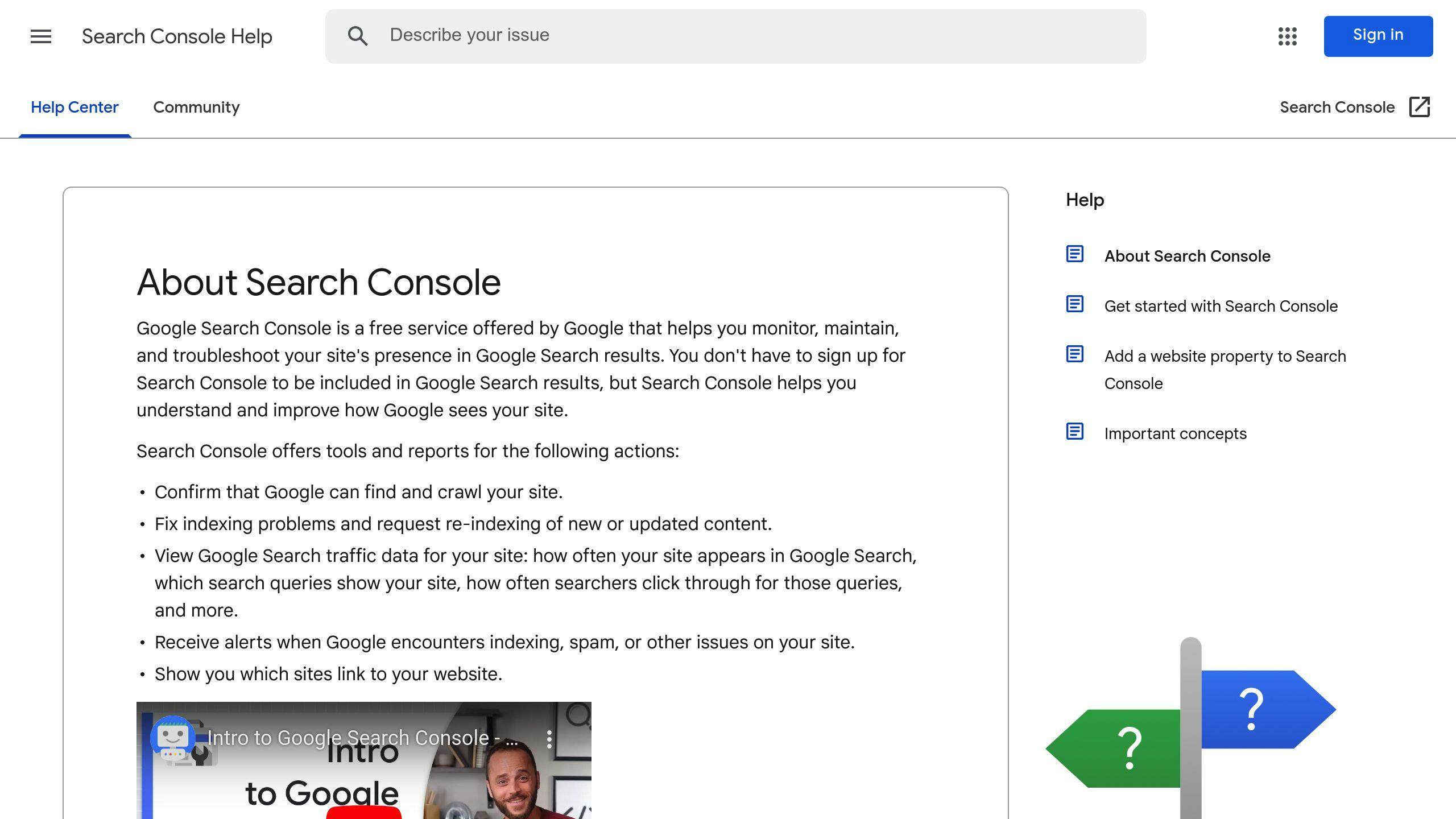 Google Search Console