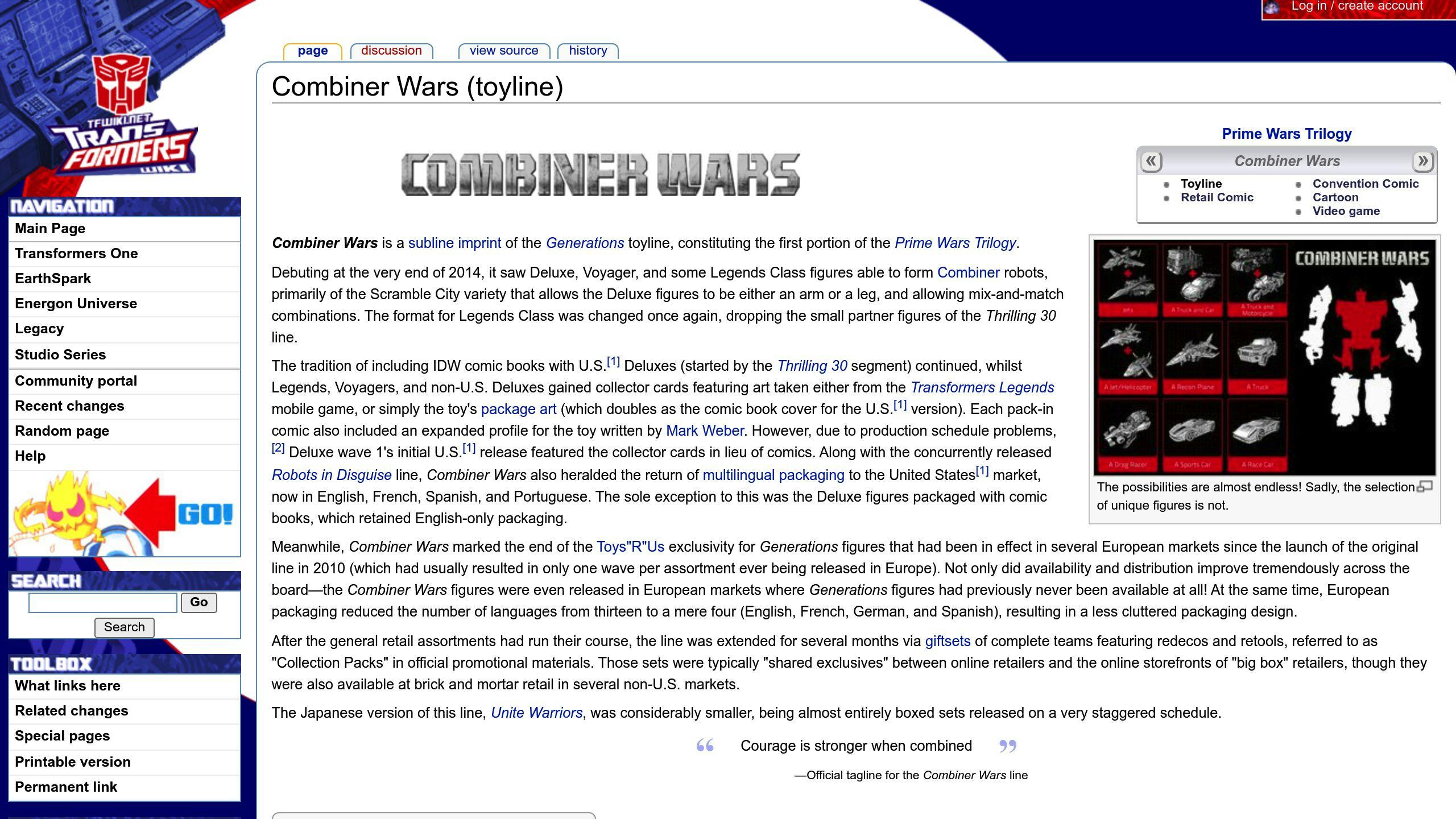 Combiner Wars