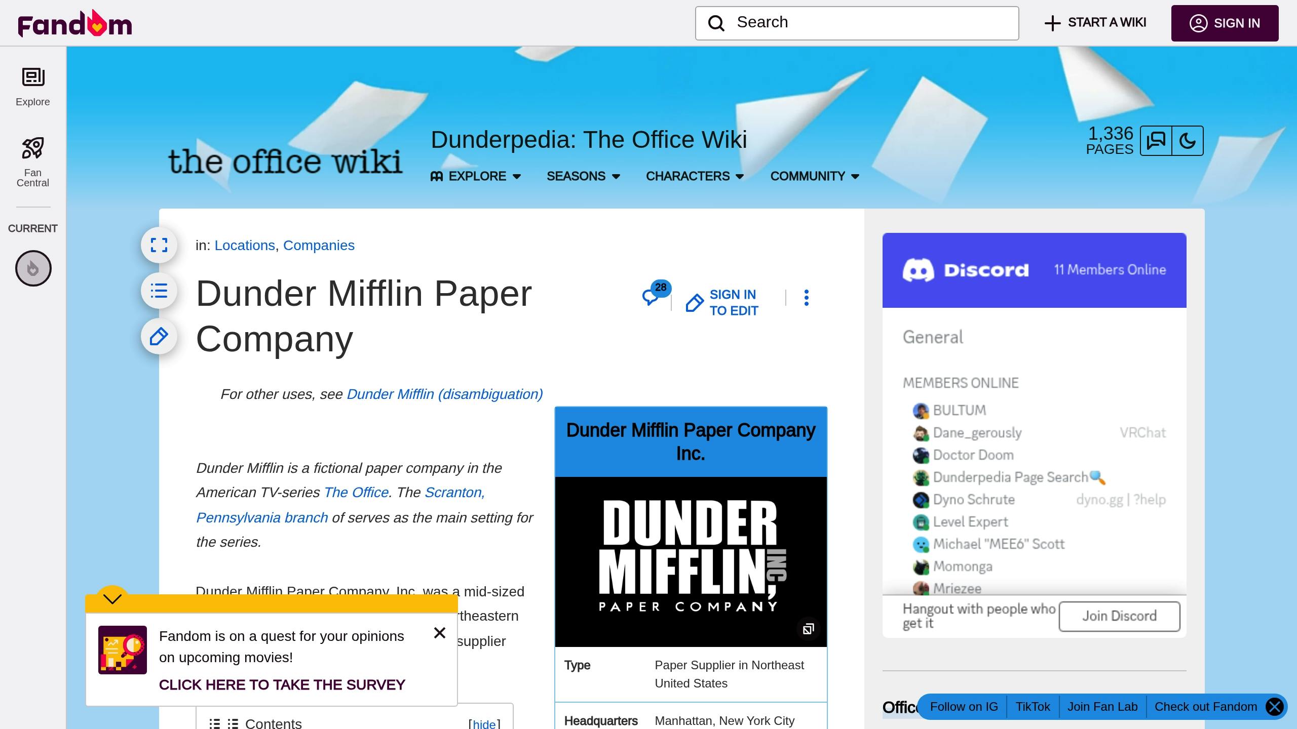 Dunder Mifflin