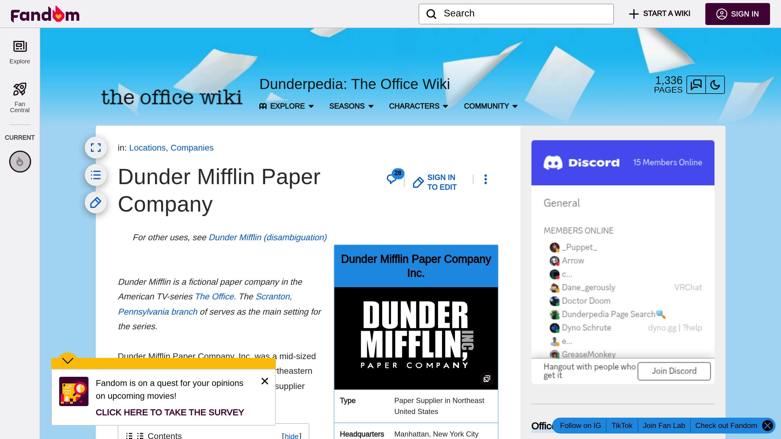 Dunder Mifflin