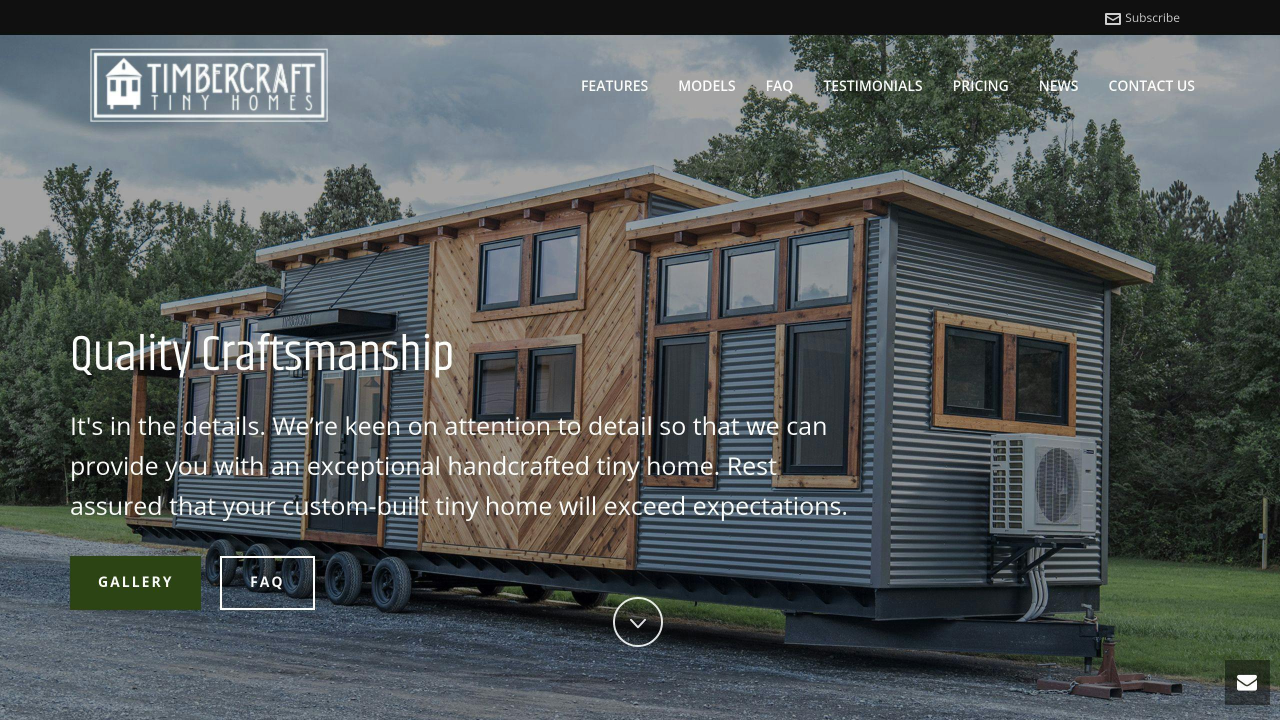 Timbercraft Tiny Homes