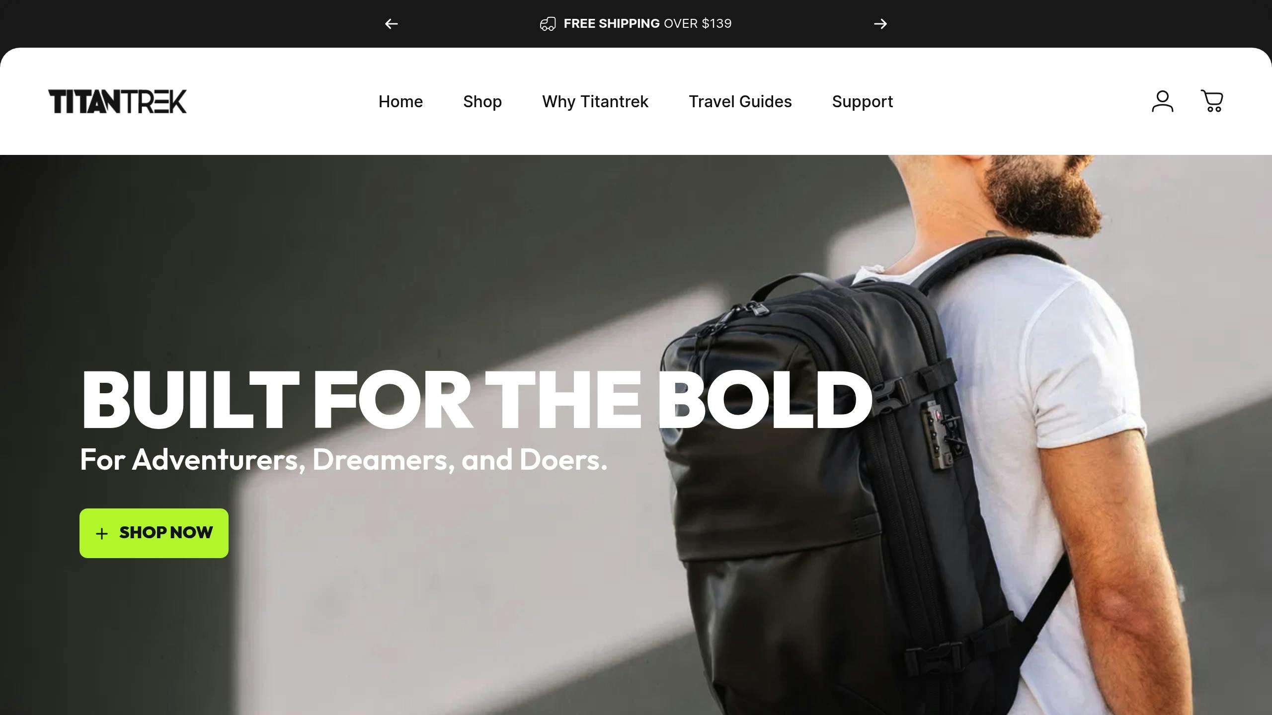 Check Out Titantrek's Compression Backpacks