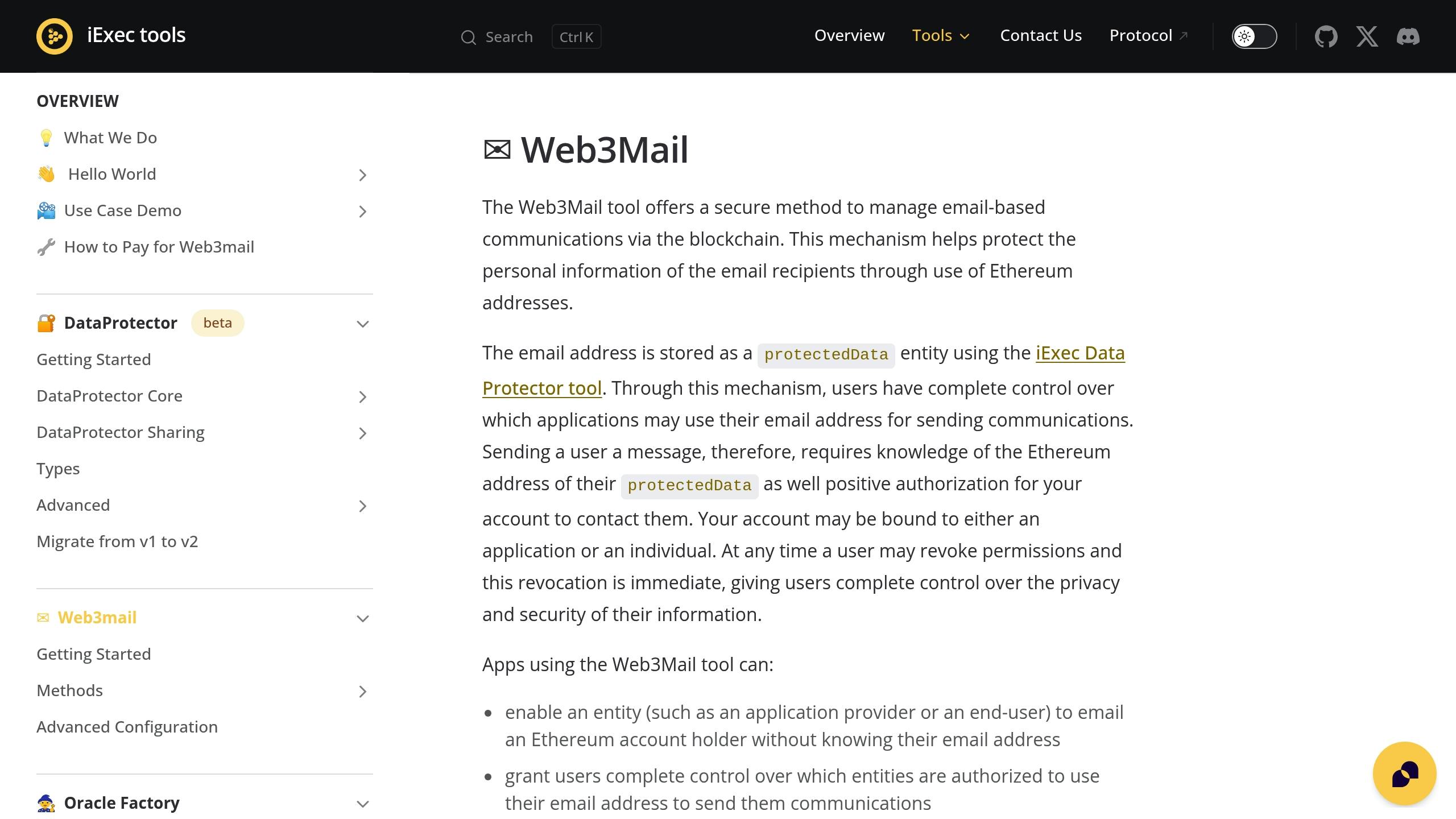 iExec Web3Mail