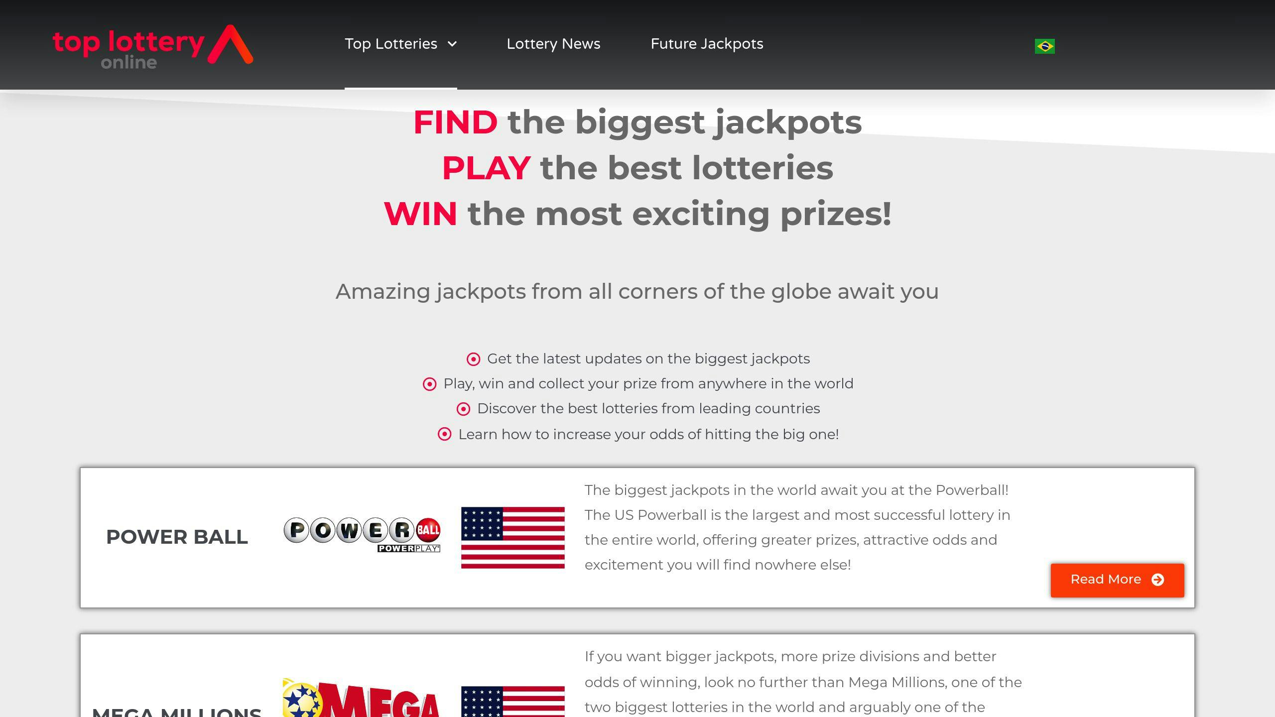 Top Lottery Online