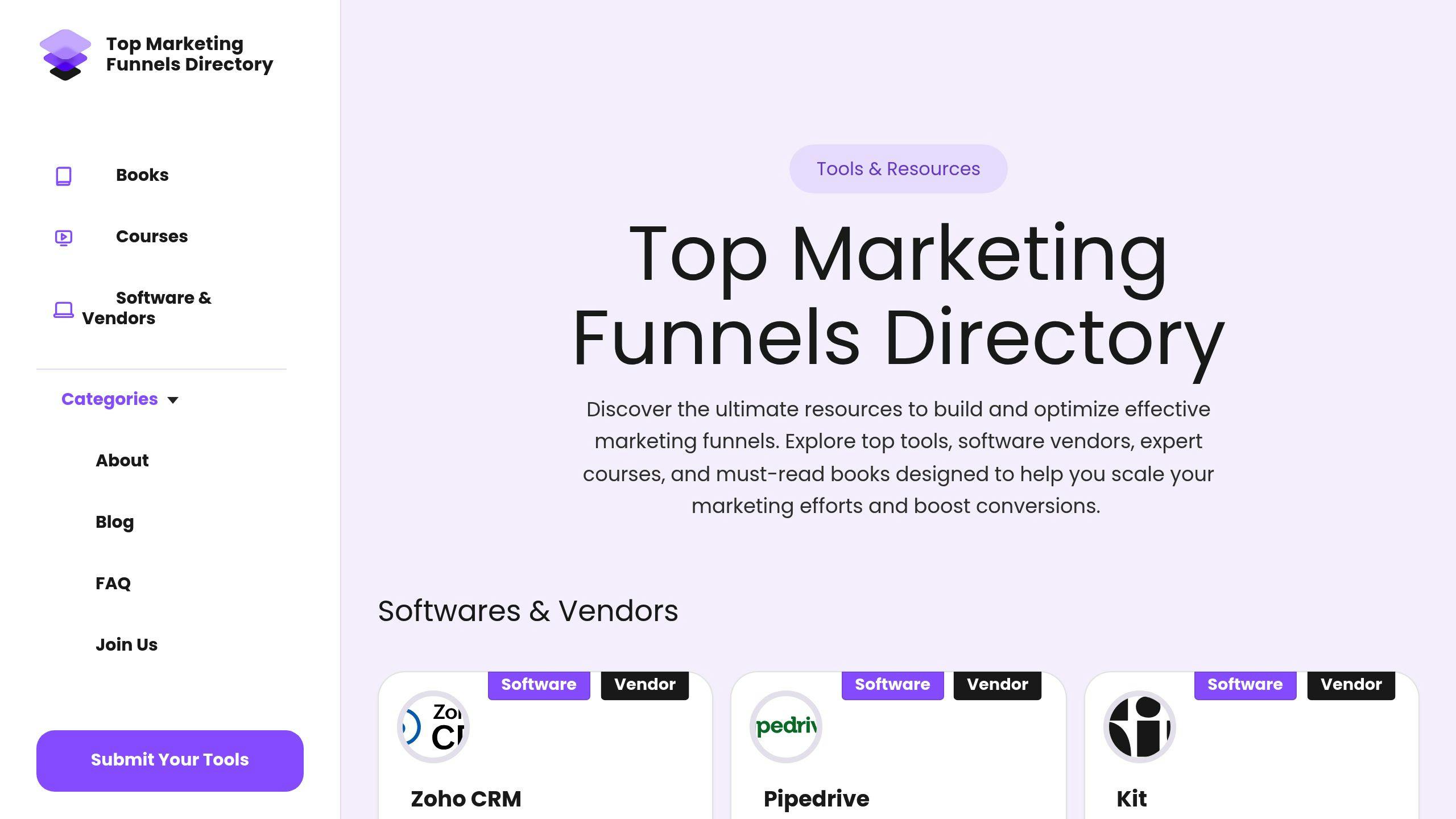 Marketing Funnels Directory