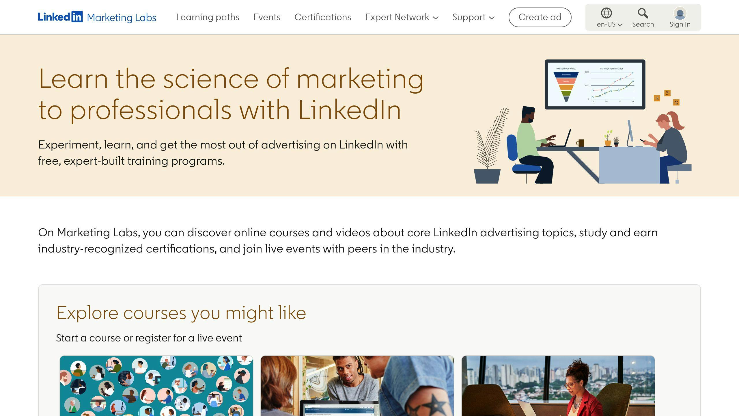 LinkedIn Marketing Labs