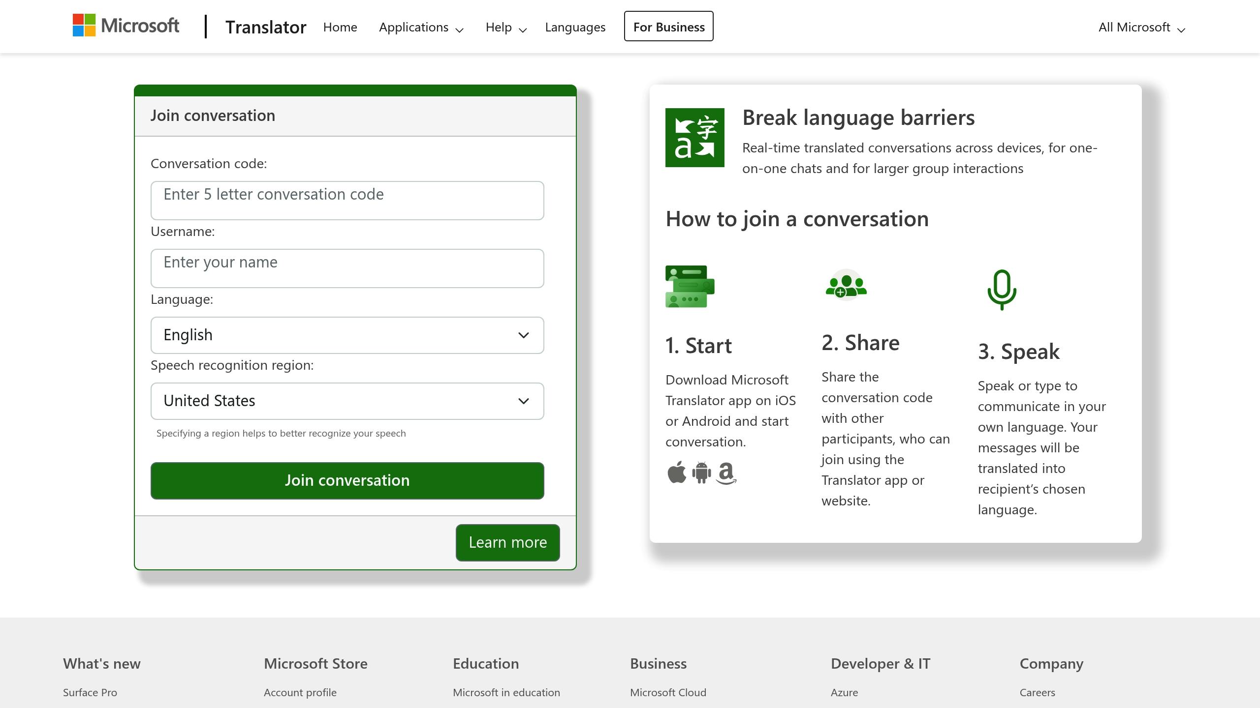 Microsoft Translator