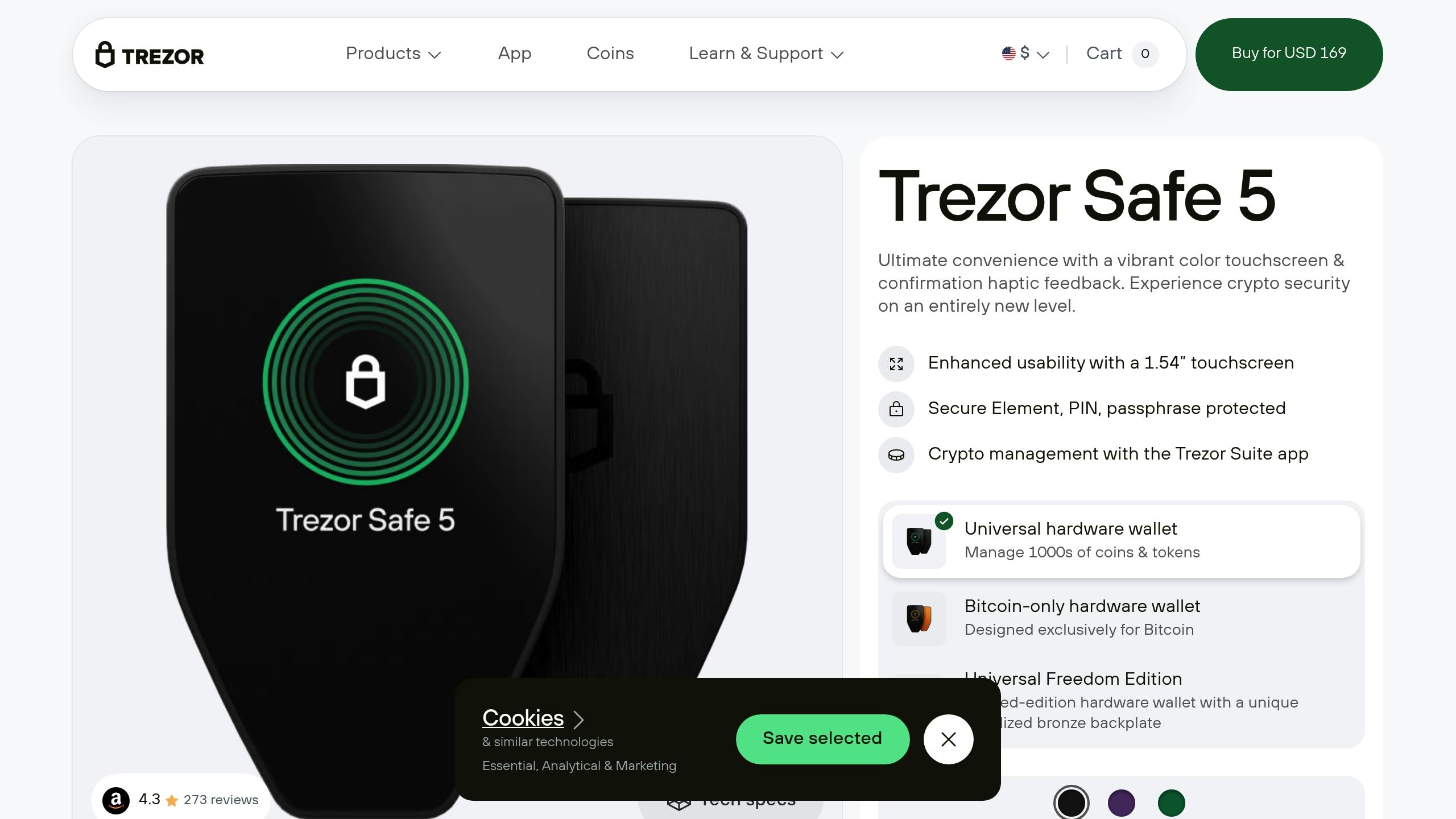 Trezor Safe 5
