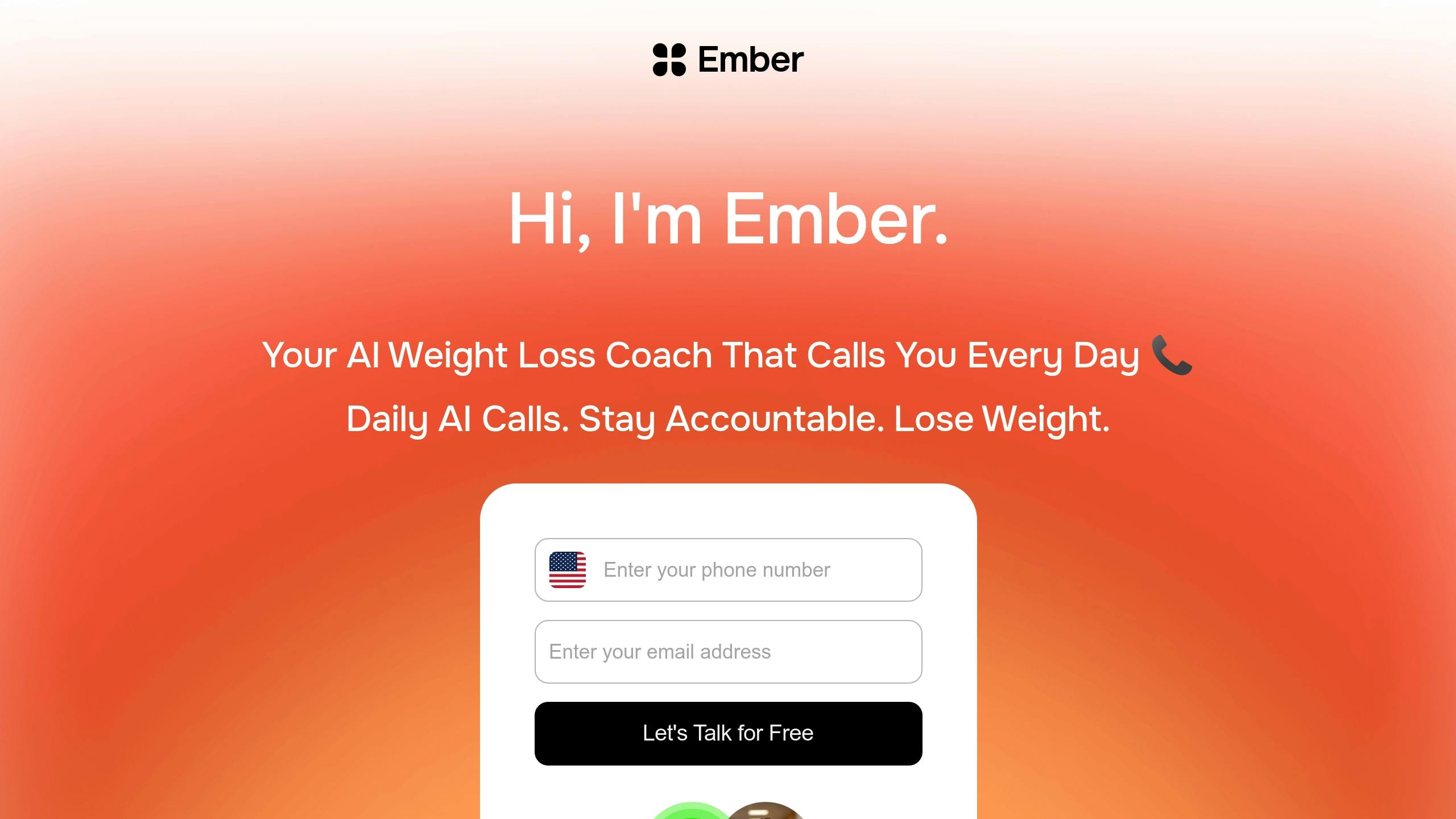 Ember - Daily AI Calls for Weight Loss