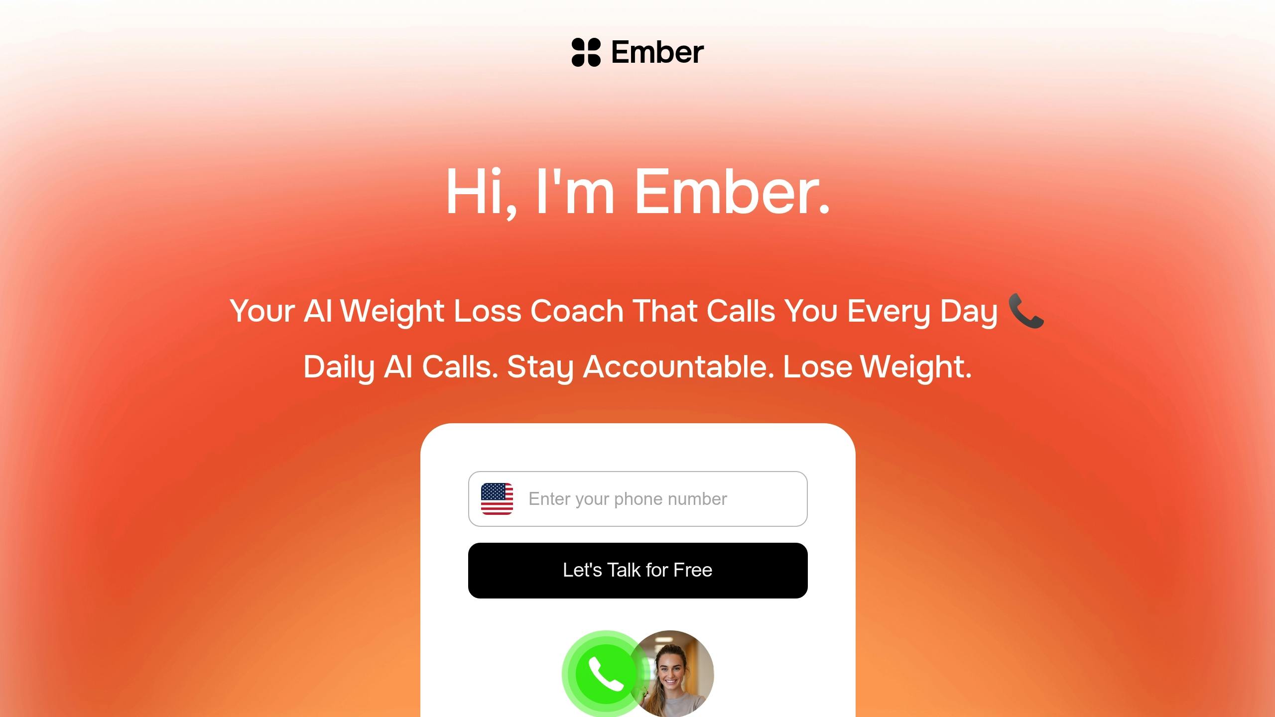 Ember - Daily AI Calls for Weight Loss