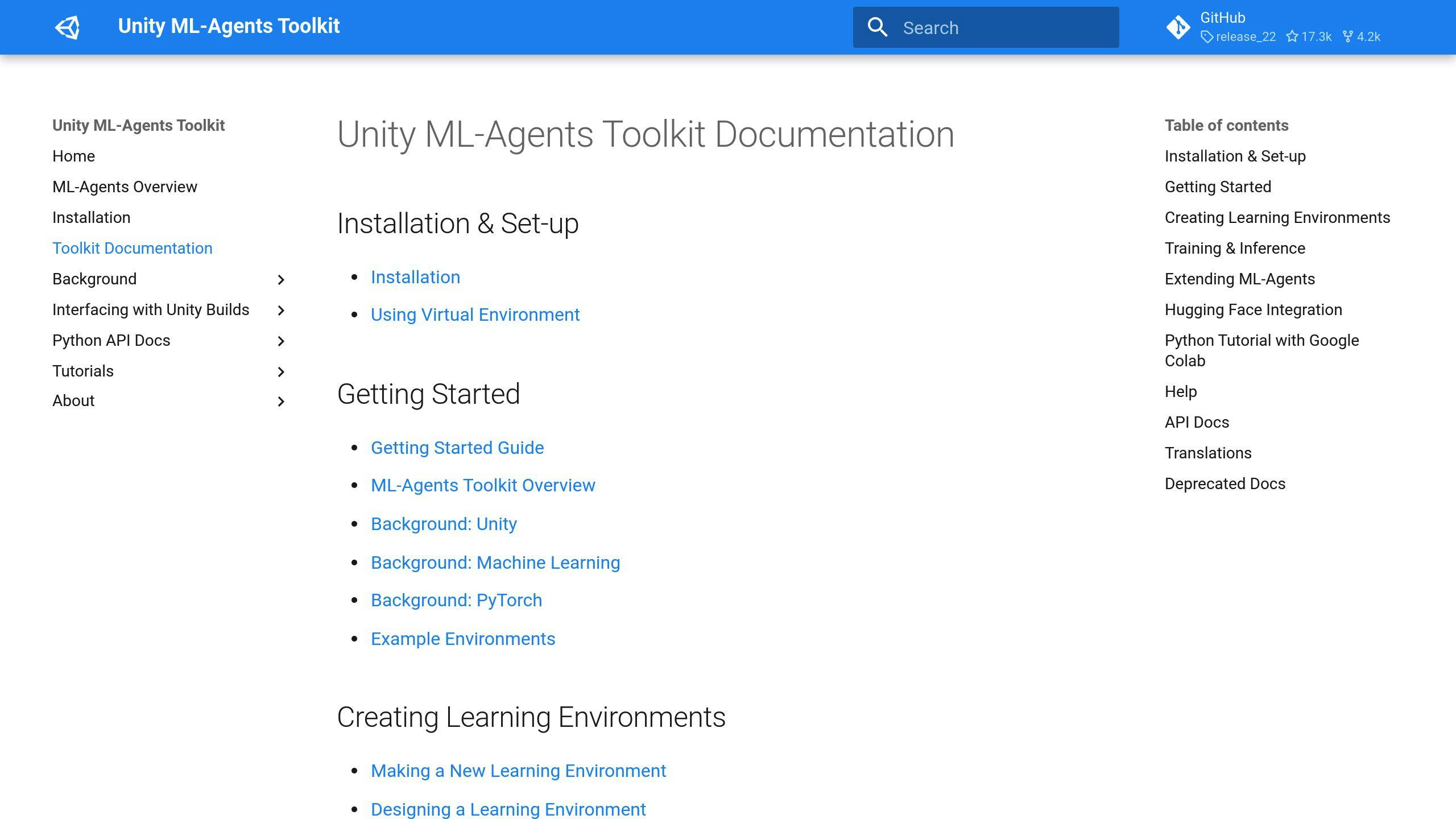 Unity ML-Agents Toolkit