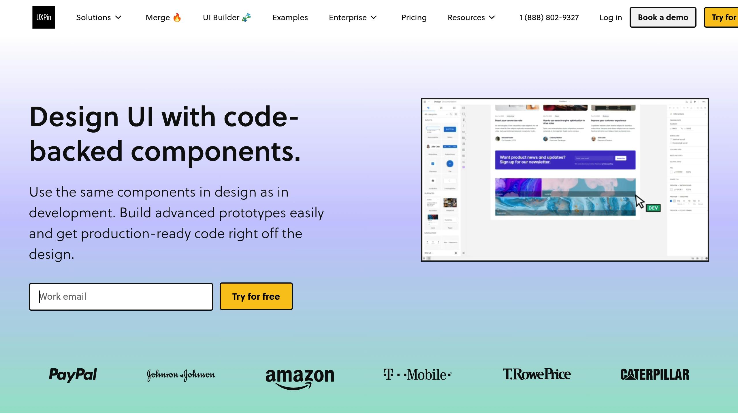 UXPin: Code-Based Prototyping