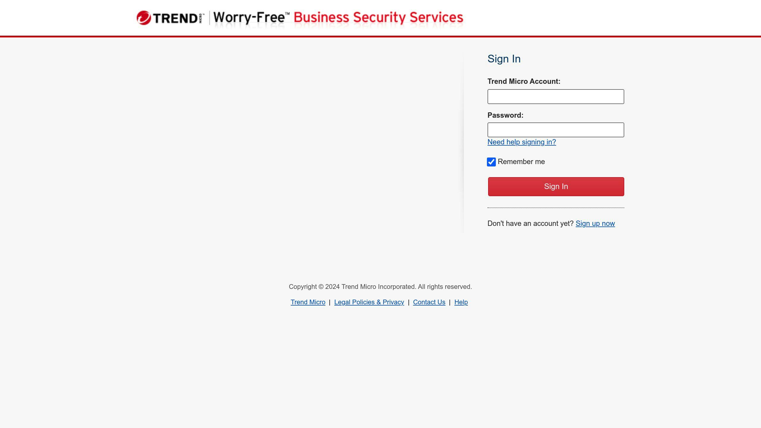 Trend Micro Worry-Free Business Security