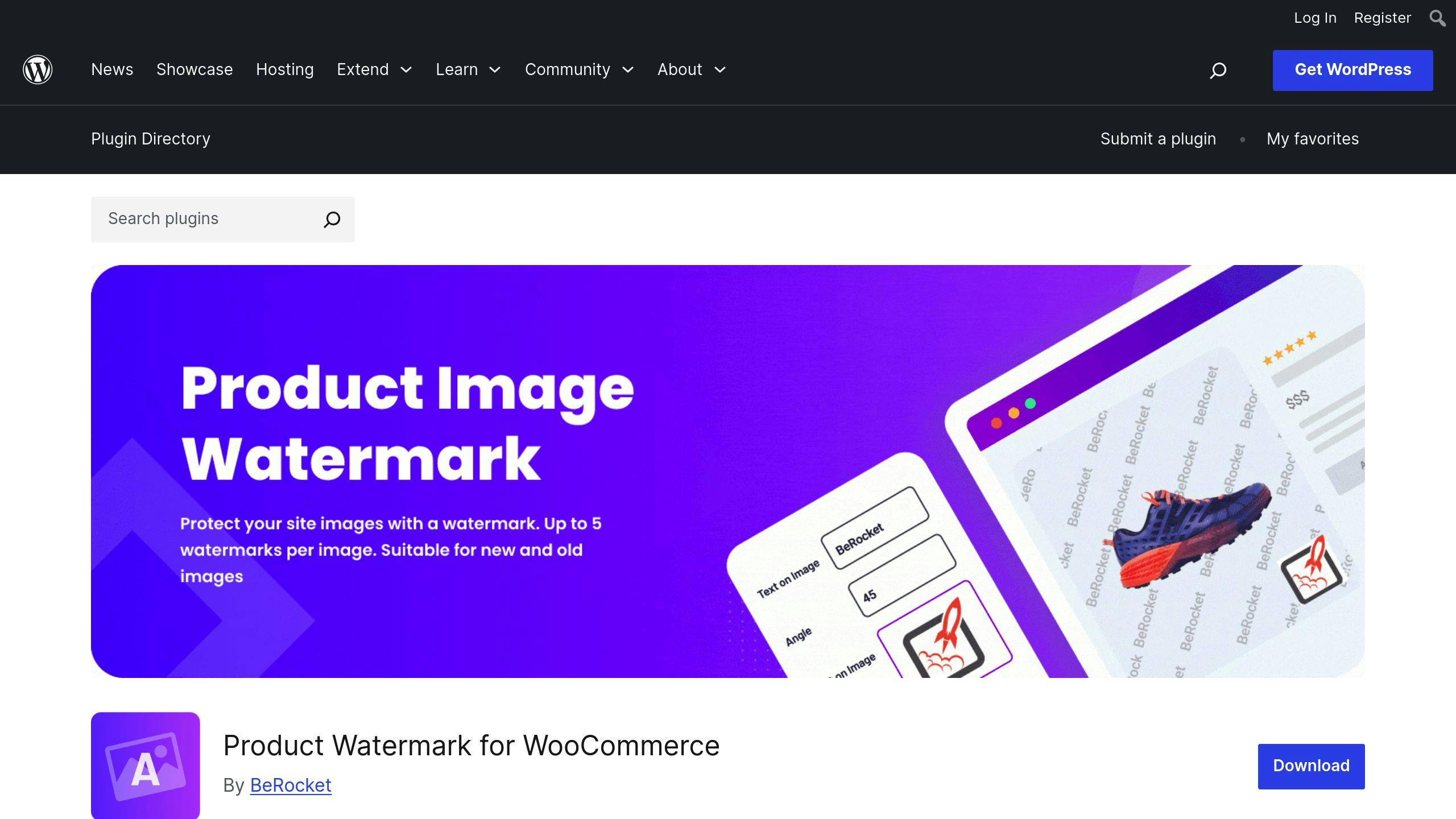 Product Watermark for WooCommerce