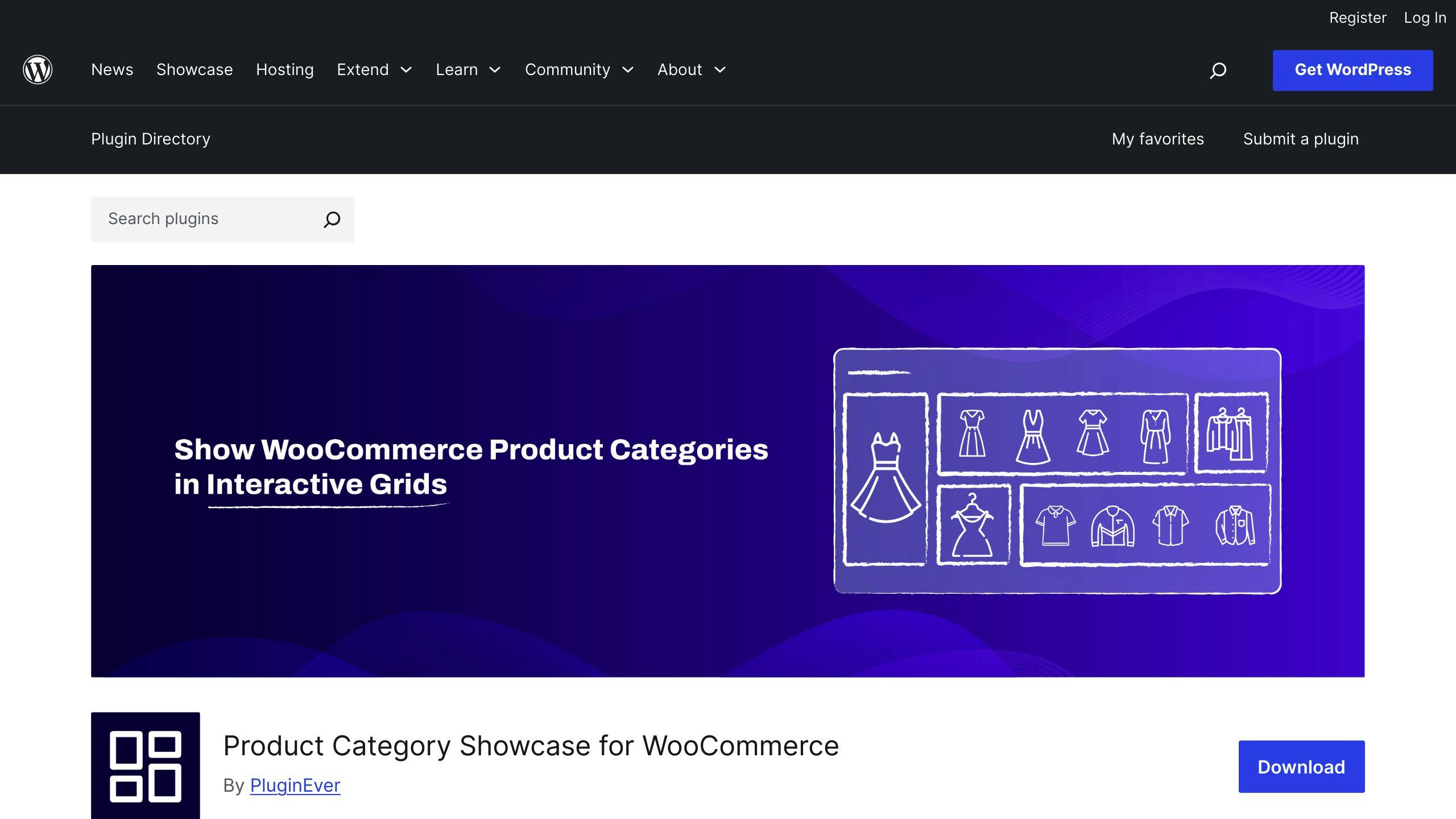 Product Category Showcase for WooCommerce