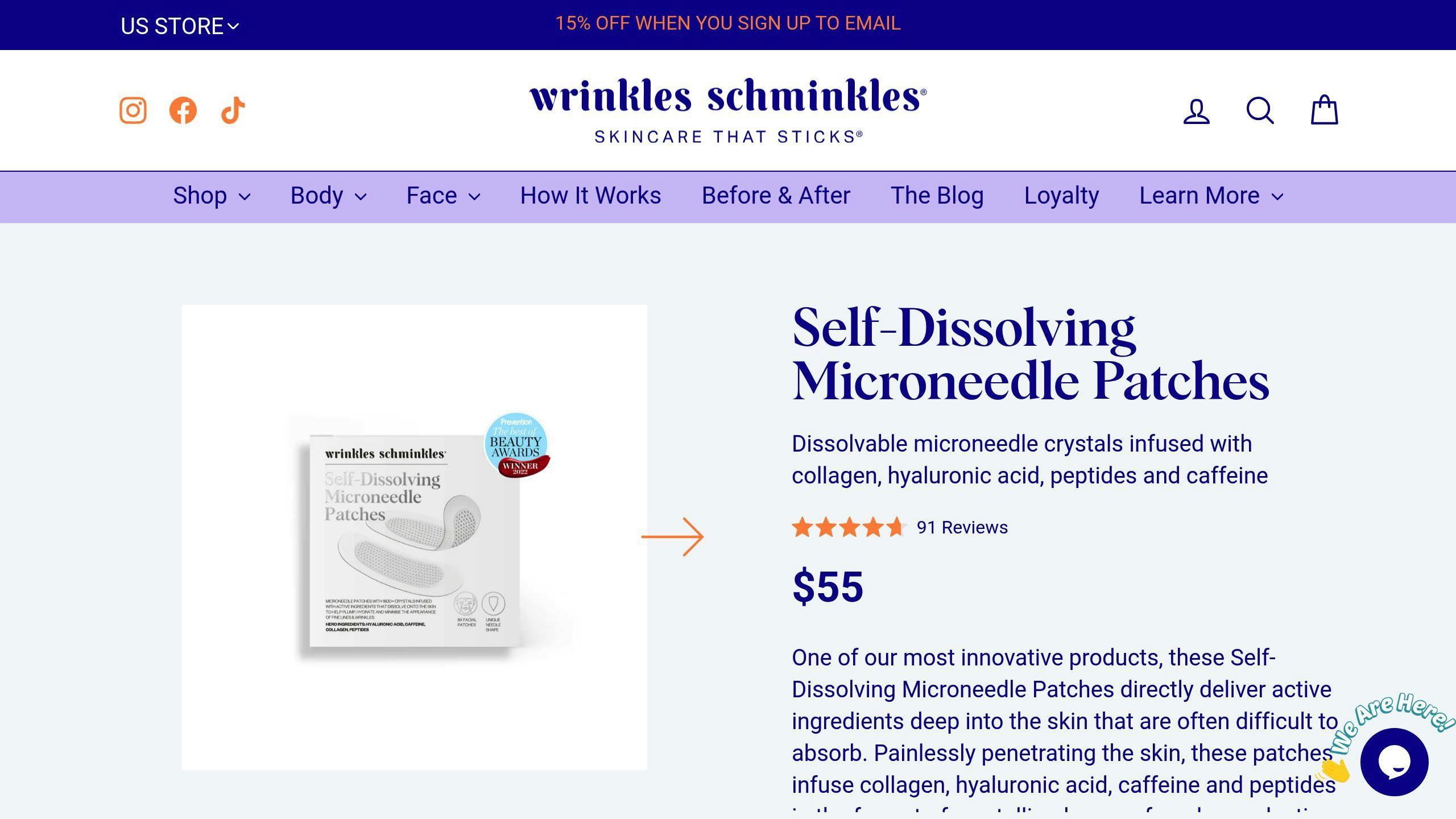 Wrinkles Schminkles