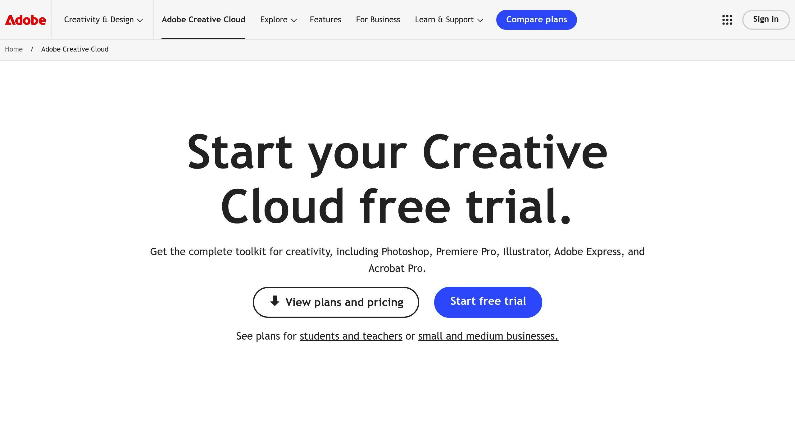 Adobe Creative Cloud