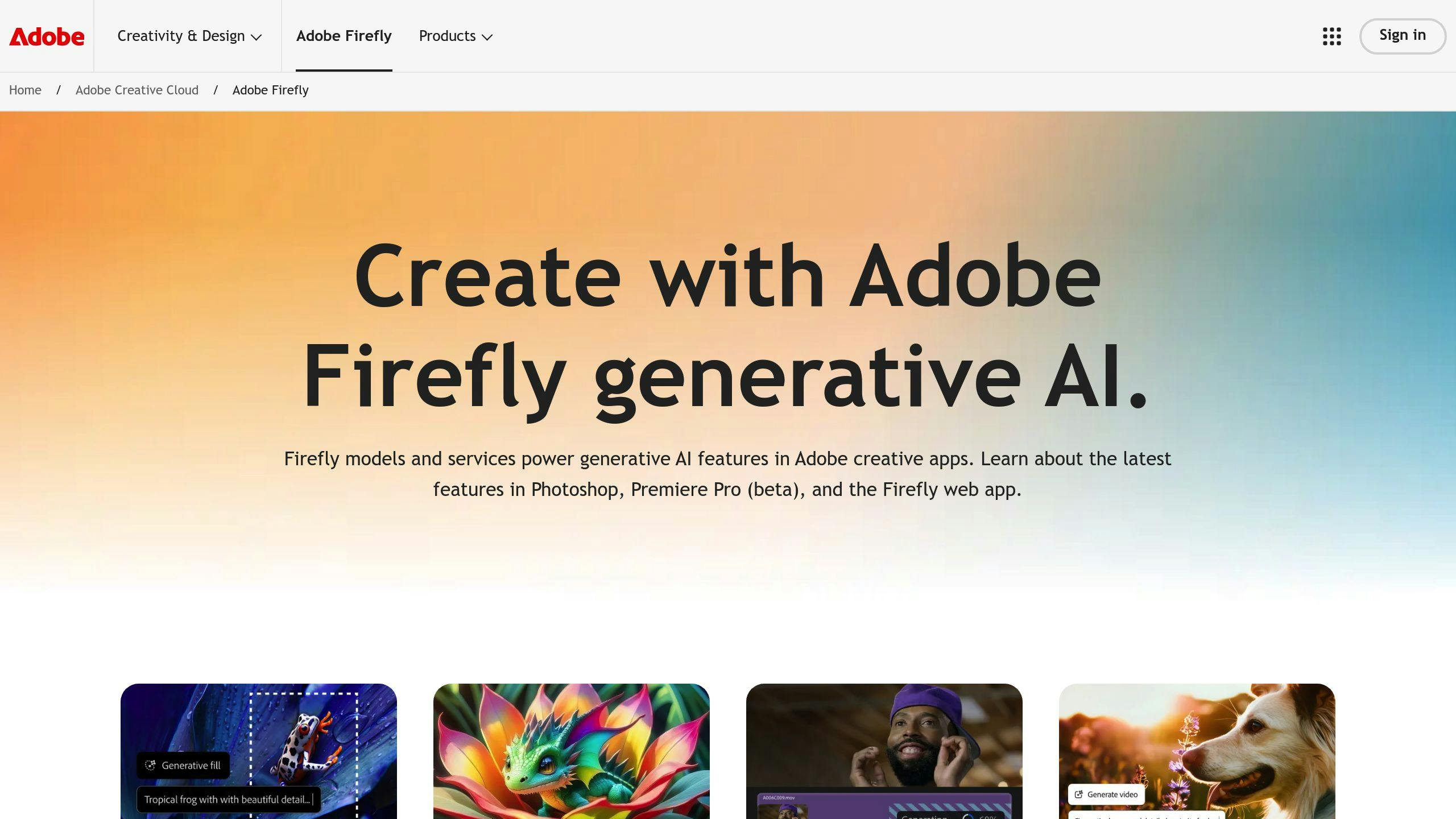 Adobe Firefly