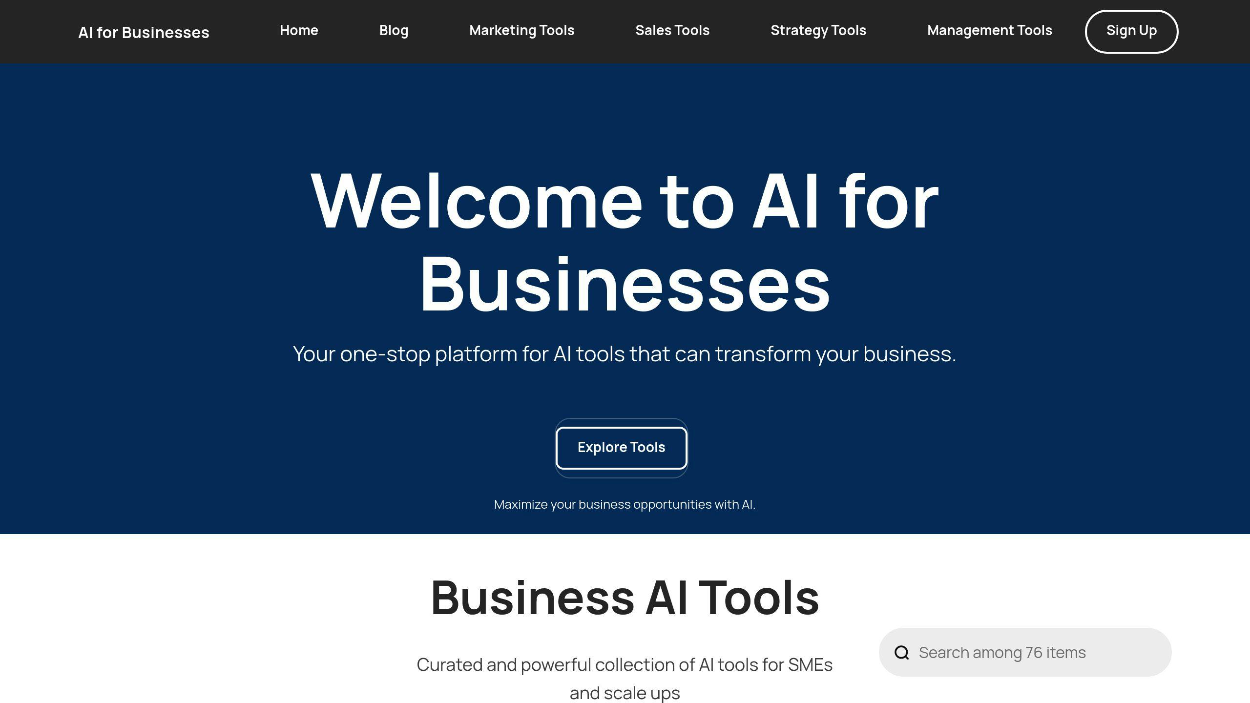 AI for Businesses