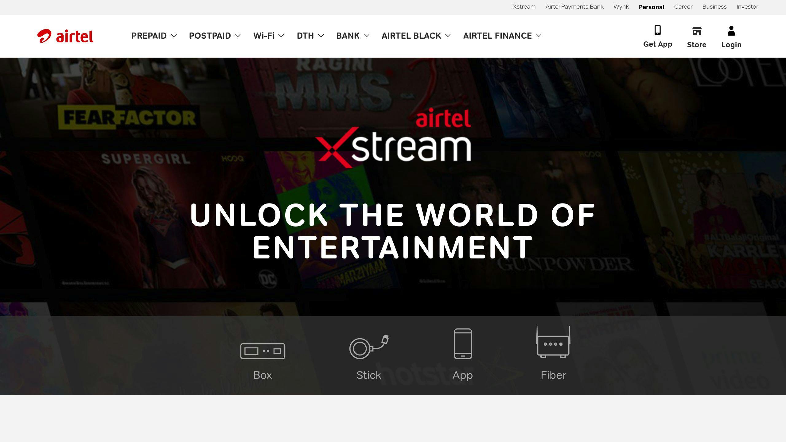 Airtel Xstream