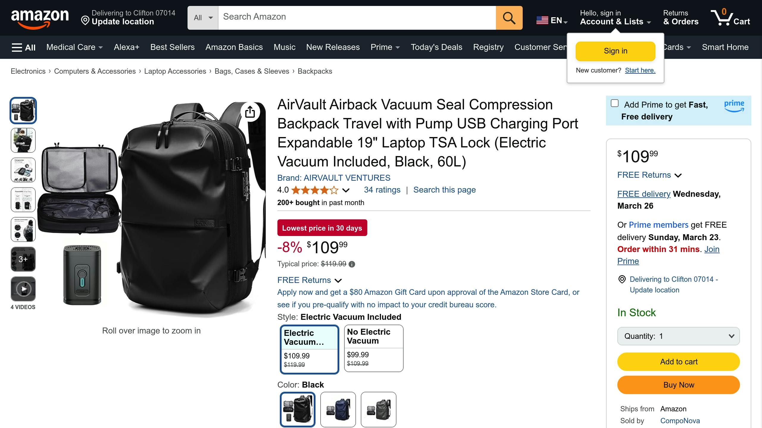AirVault Airback