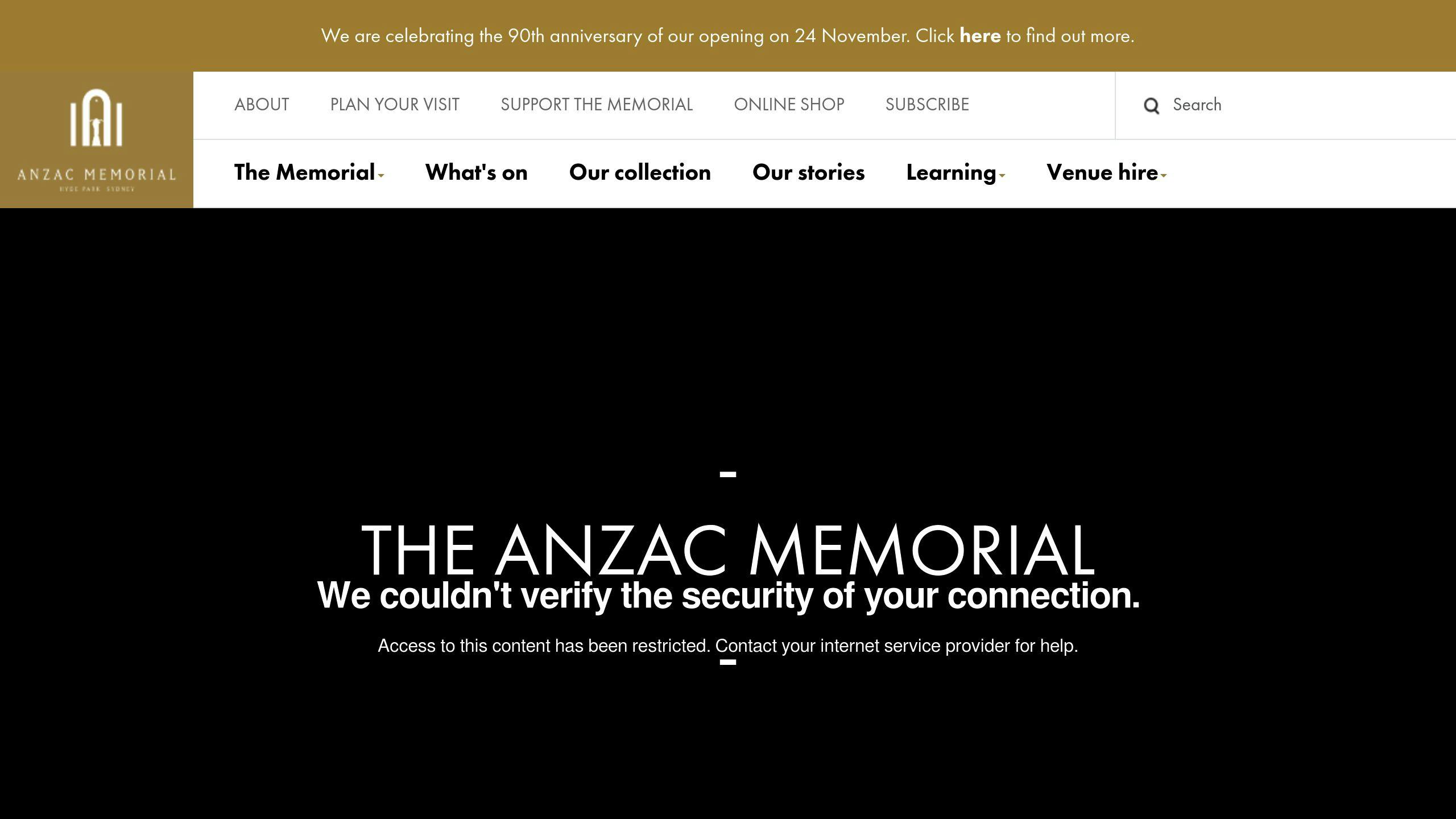 ANZAC War Memorial