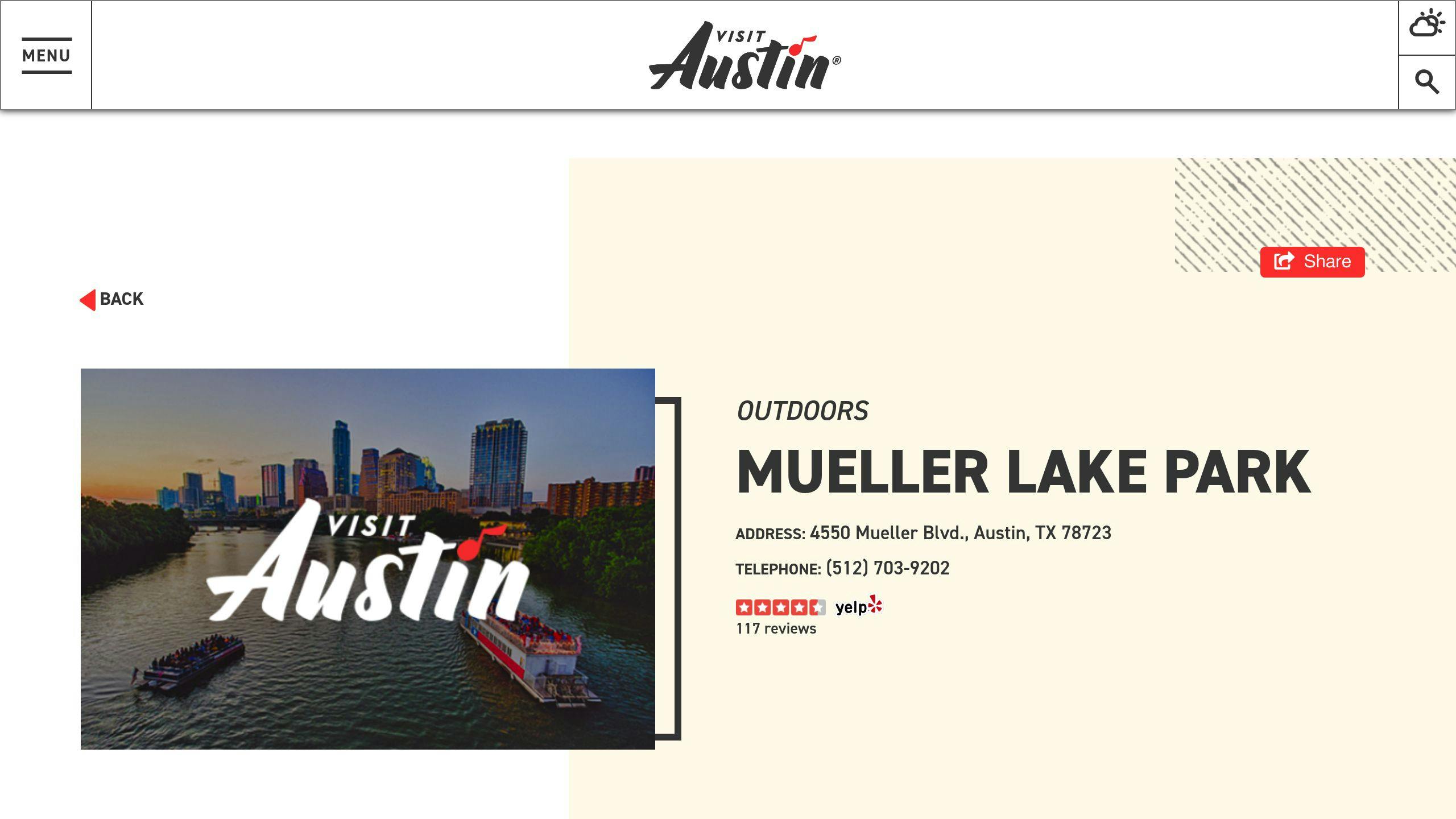 Mueller Lake Park
