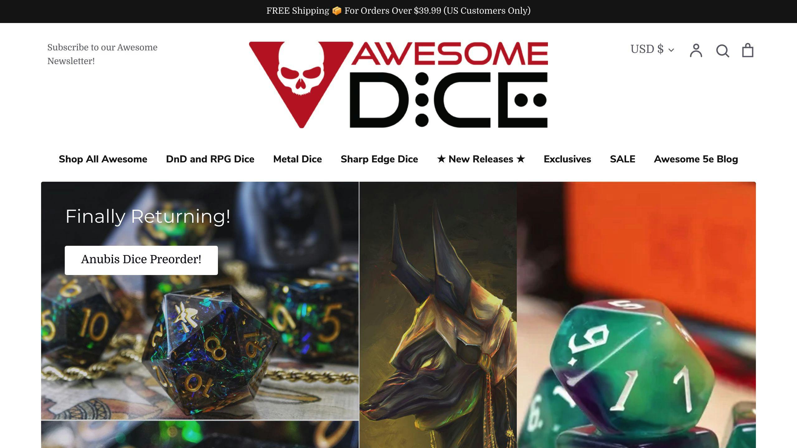 Awesome Dice