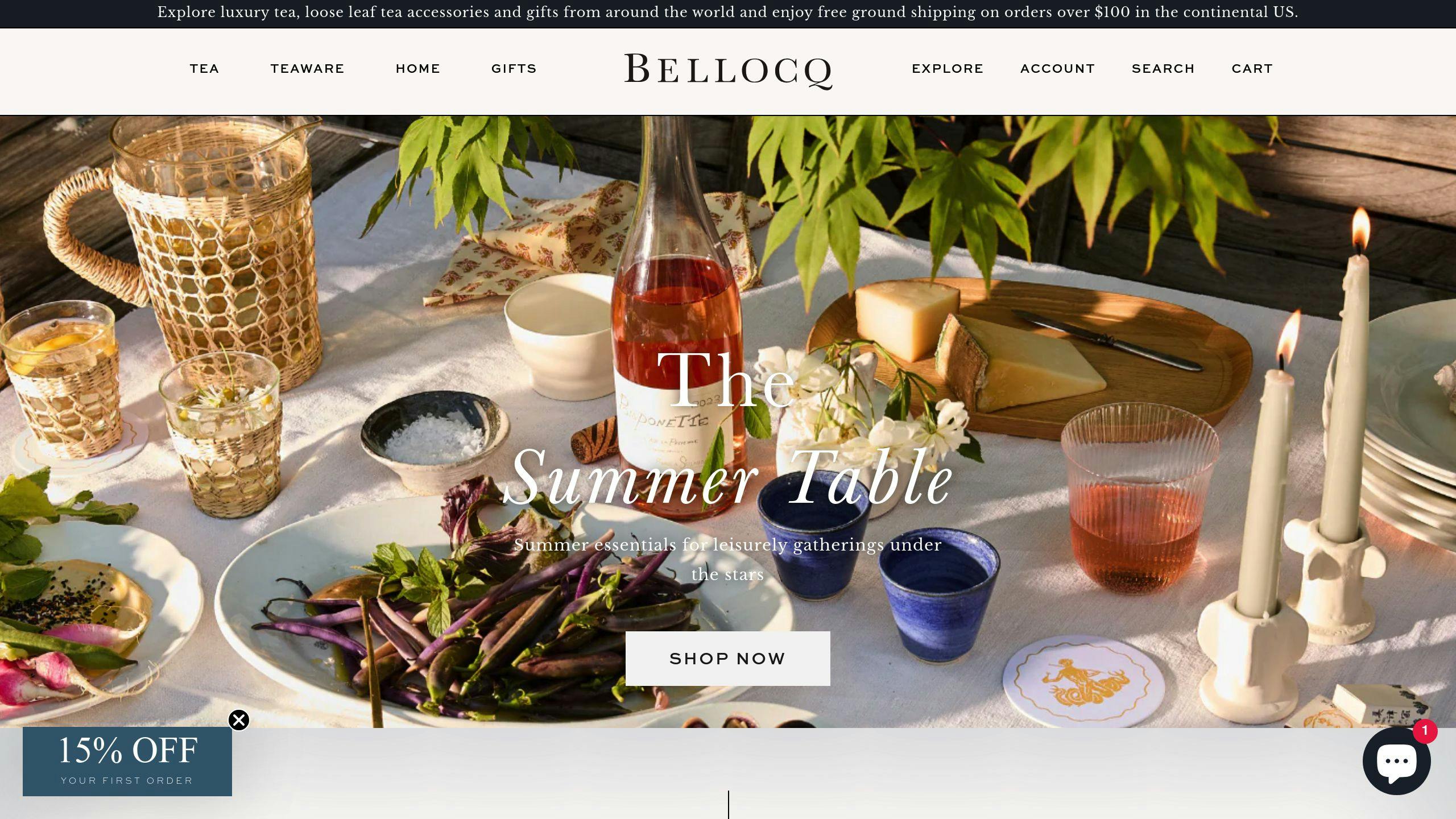 BELLOCQ Tea Atelier