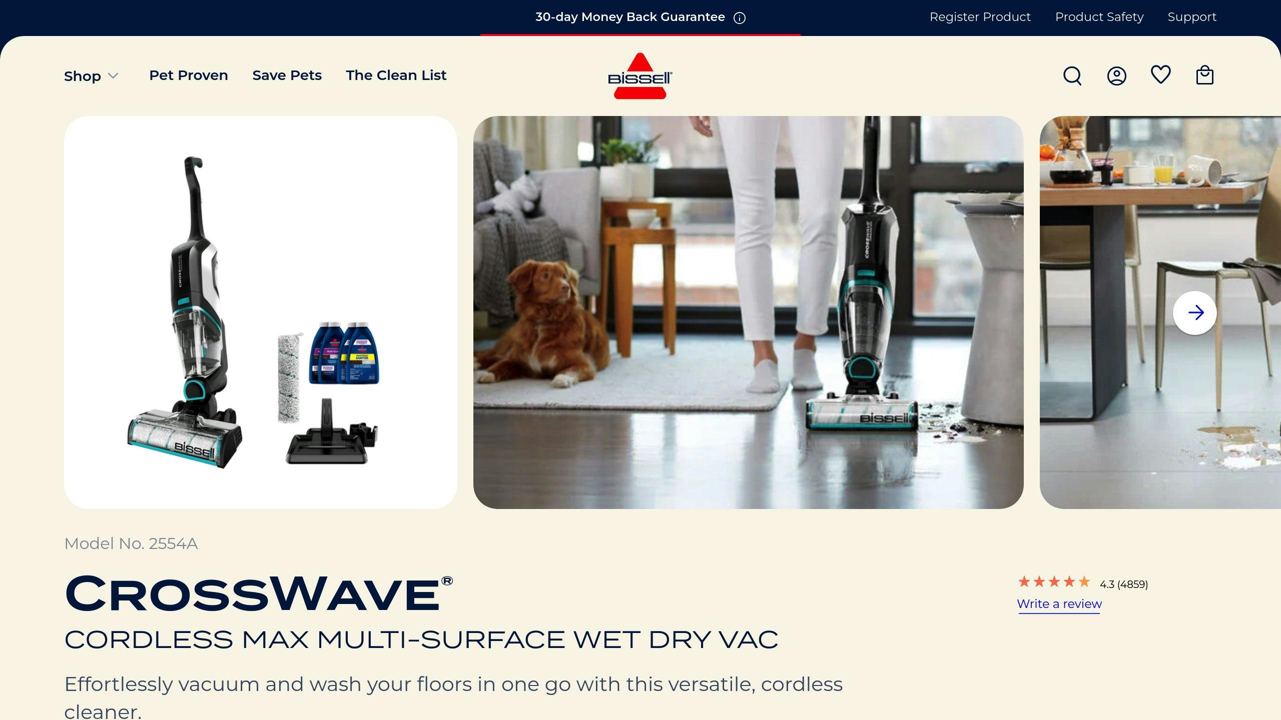 Bissell CrossWave Cordless Max