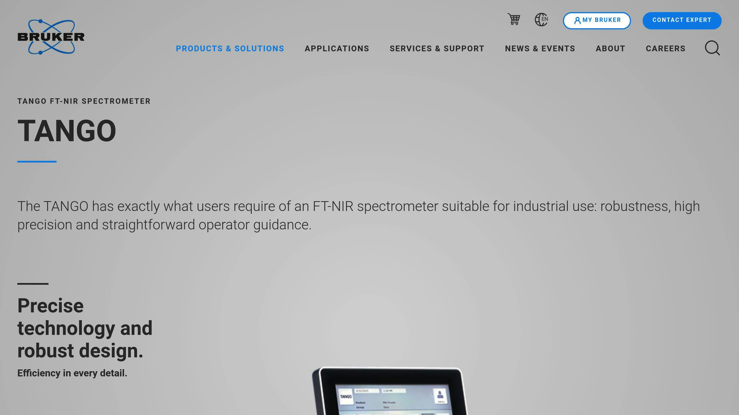 TANGO-T FT-NIR Spectrometer