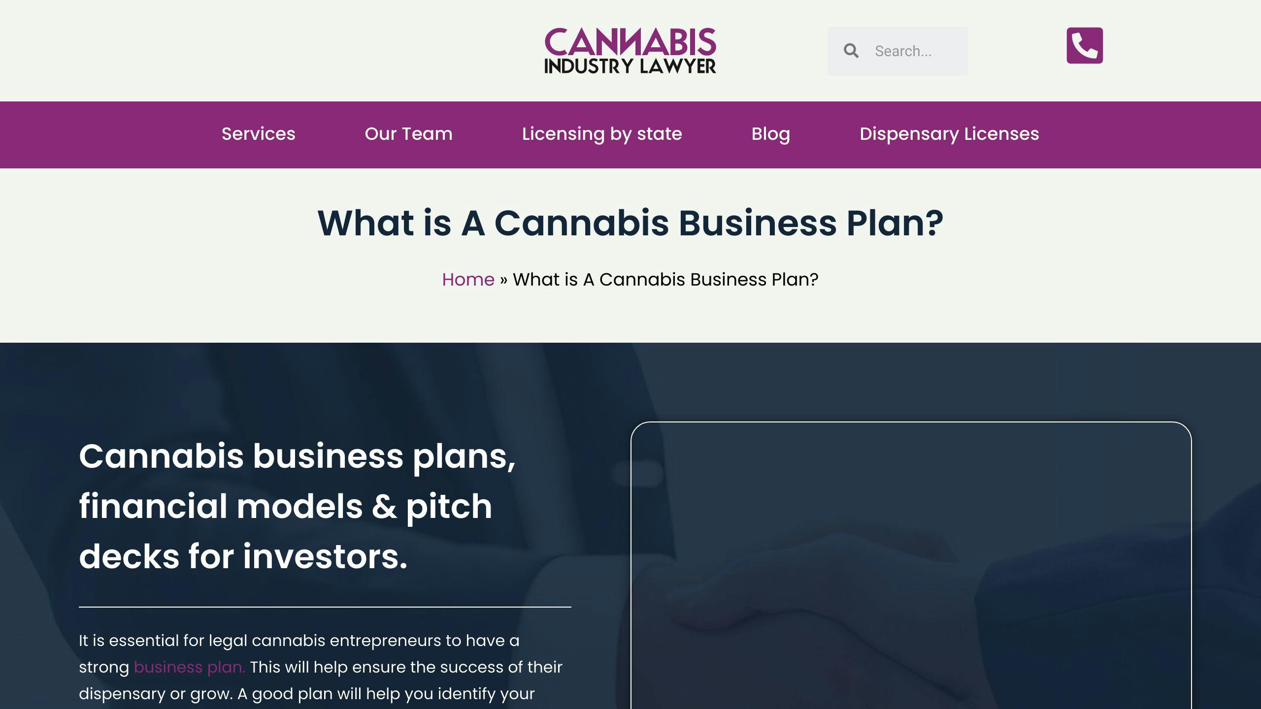Comprehensive Business Plan