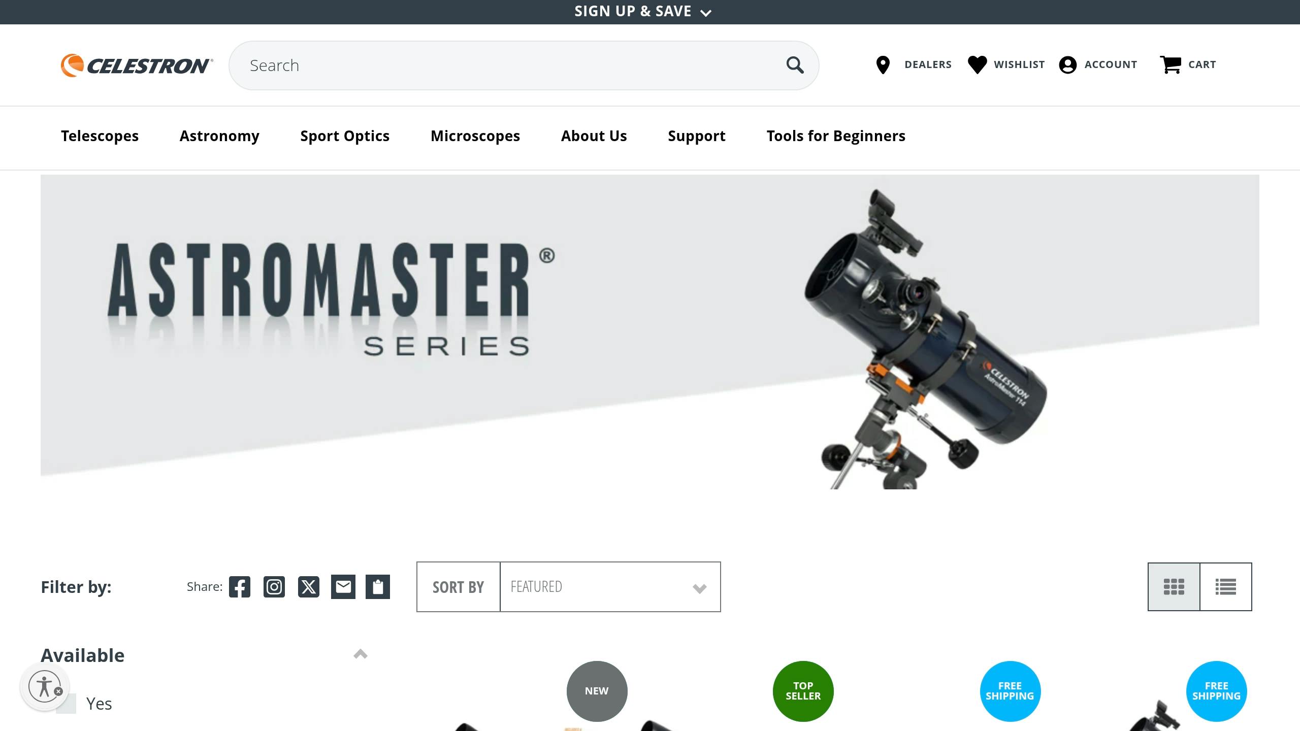 Celestron AstroMaster