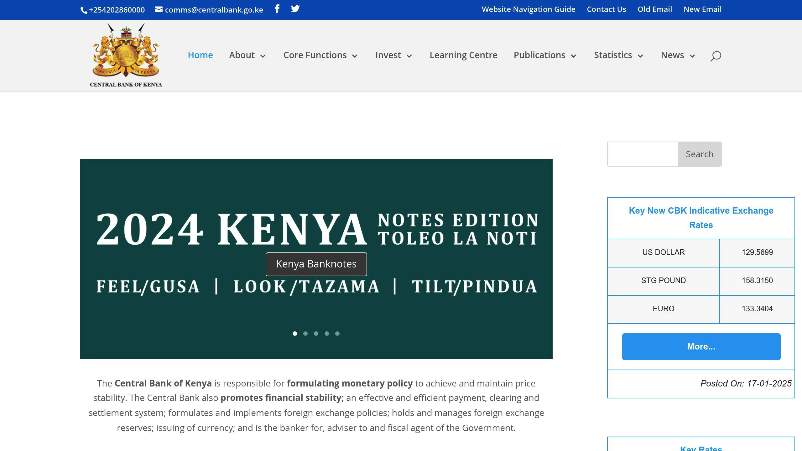 Banque Centrale du Kenya