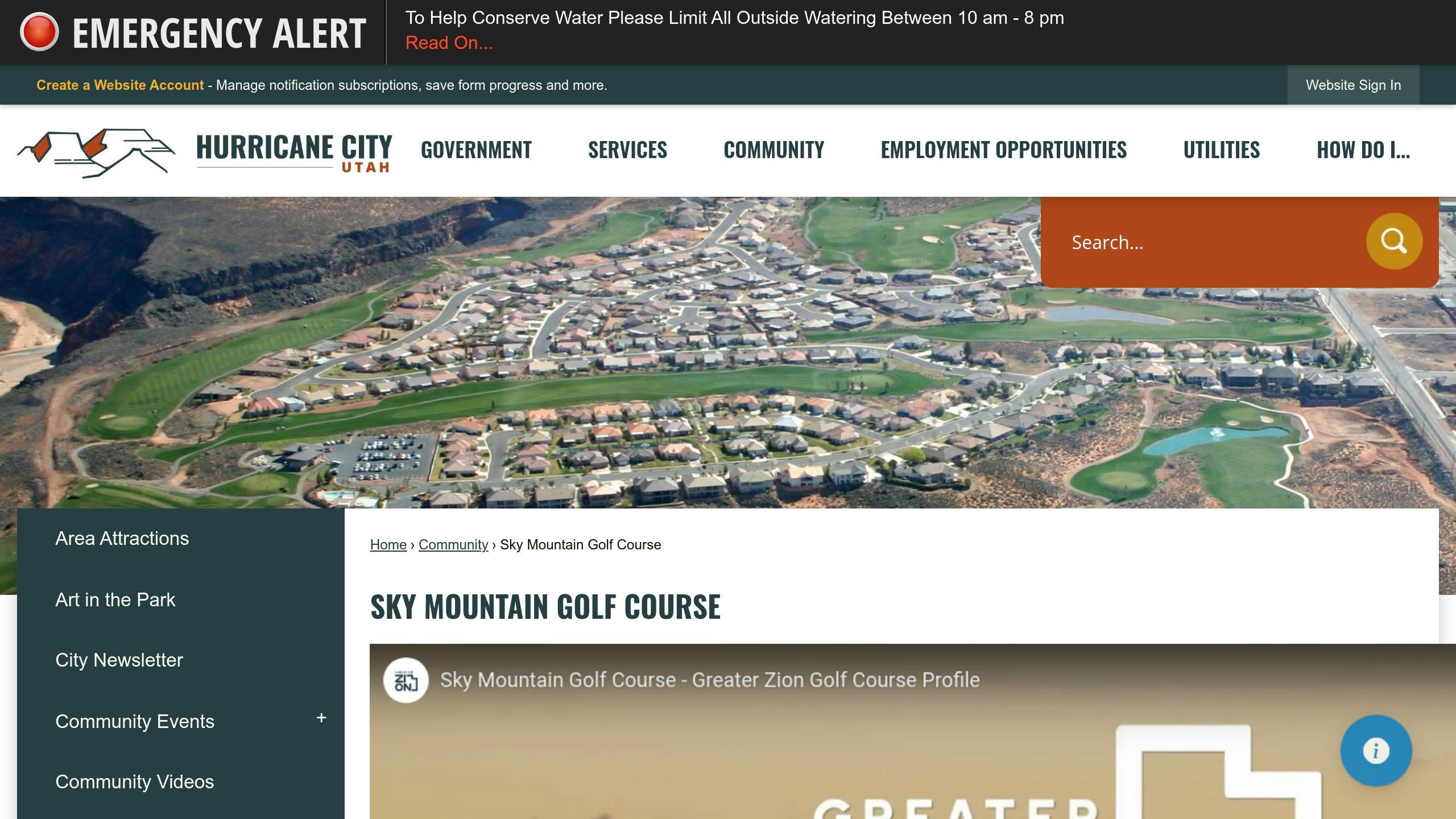Sky Mountain Golf Course