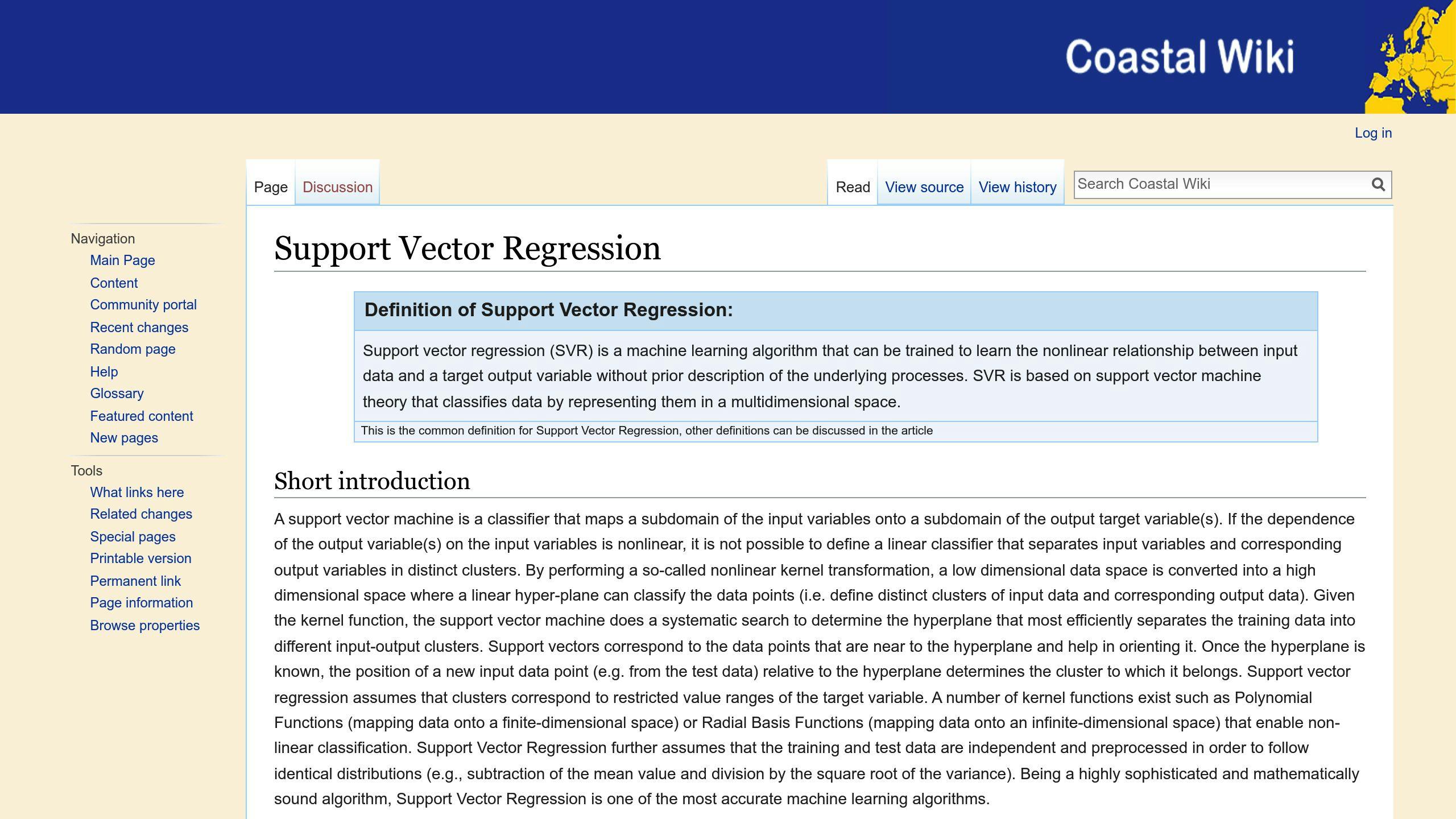 Support Vector Regression