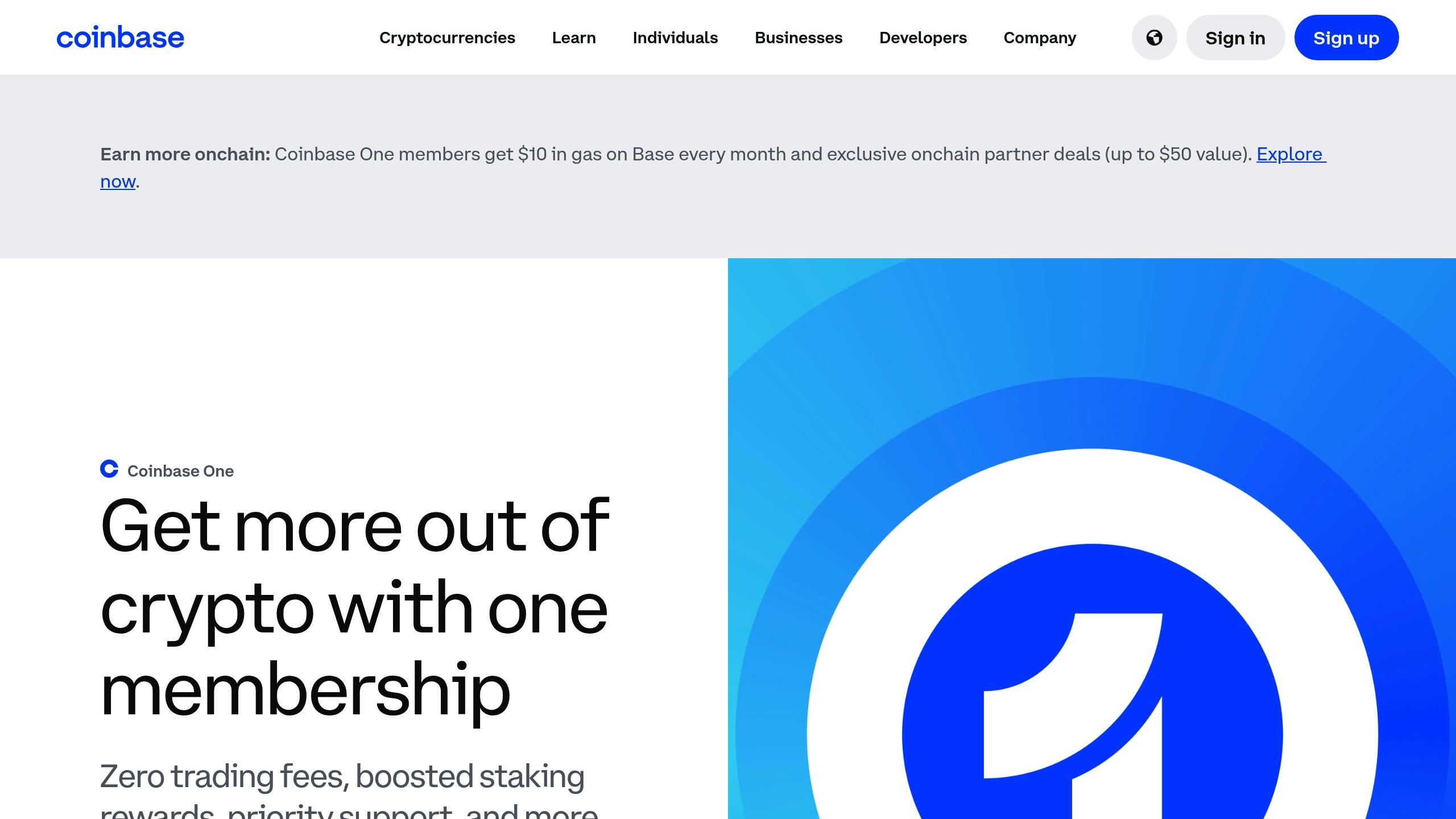 Coinbase One