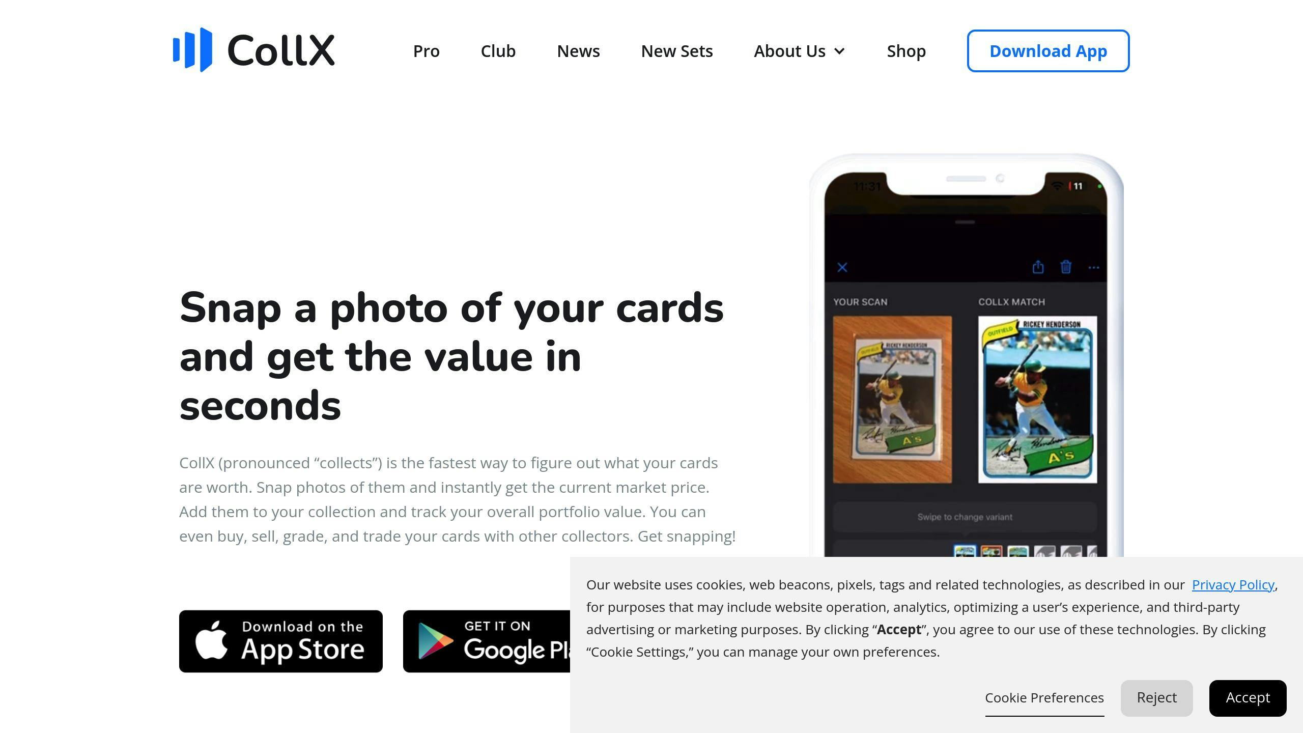 Card Collector App