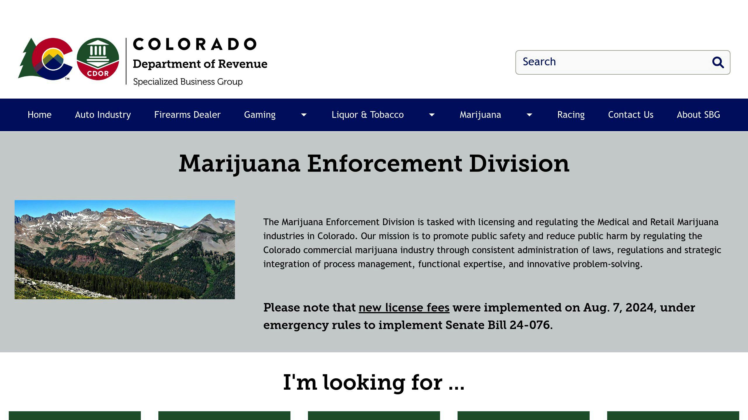 Marijuana Enforcement Division