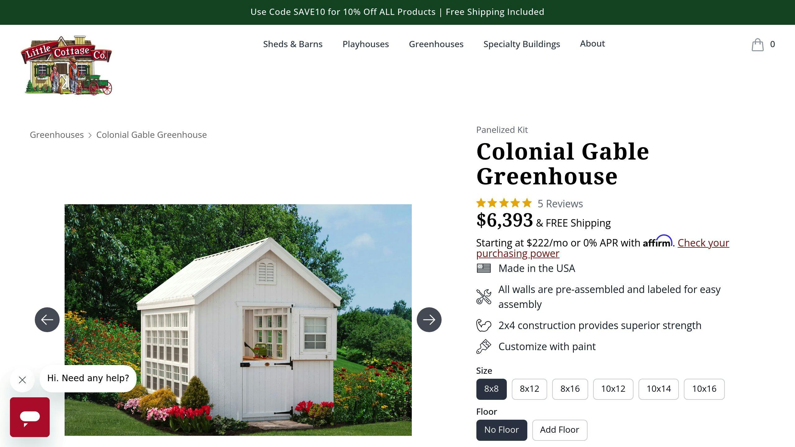 Colonial Gable