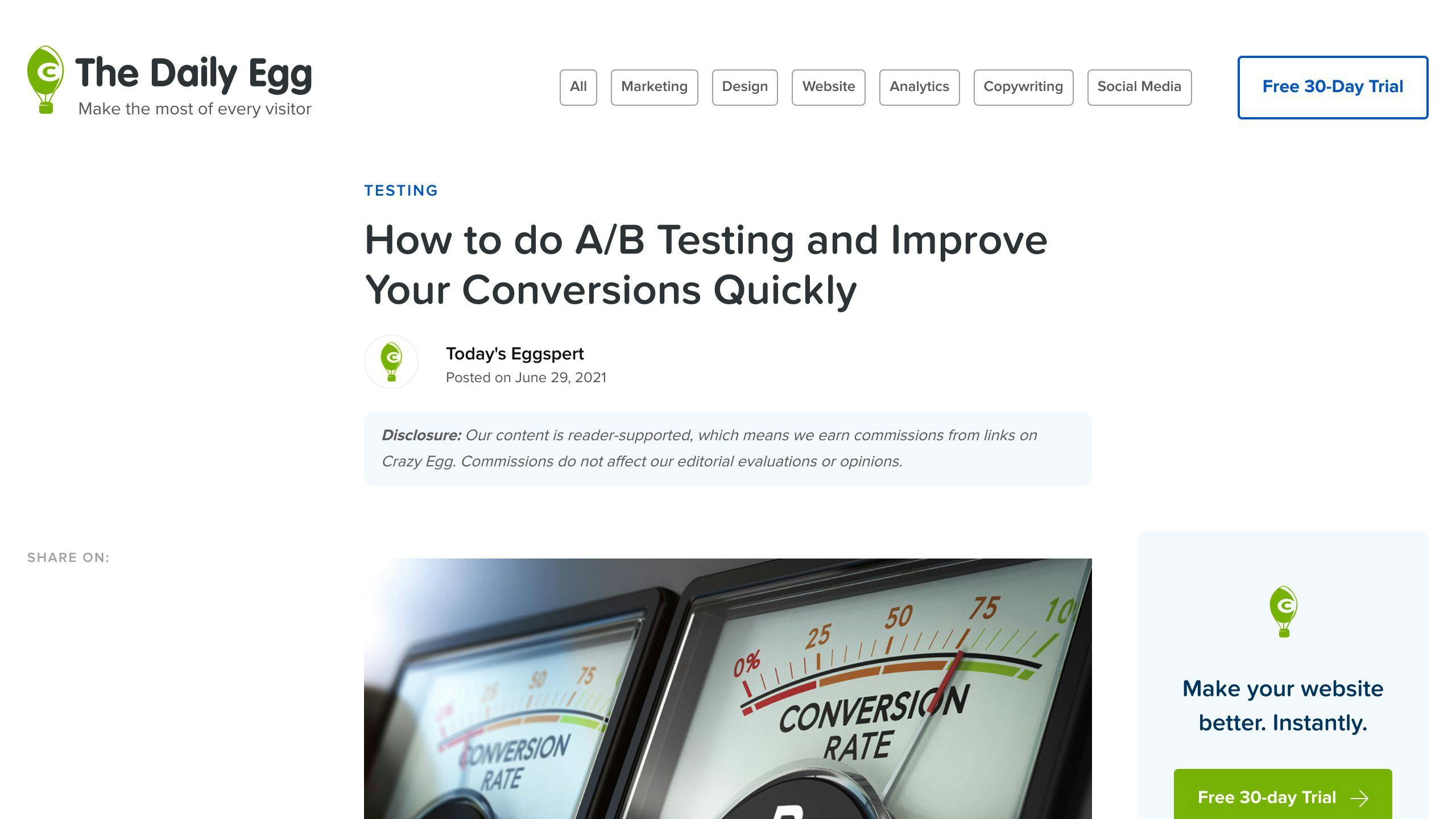 A/B Testing