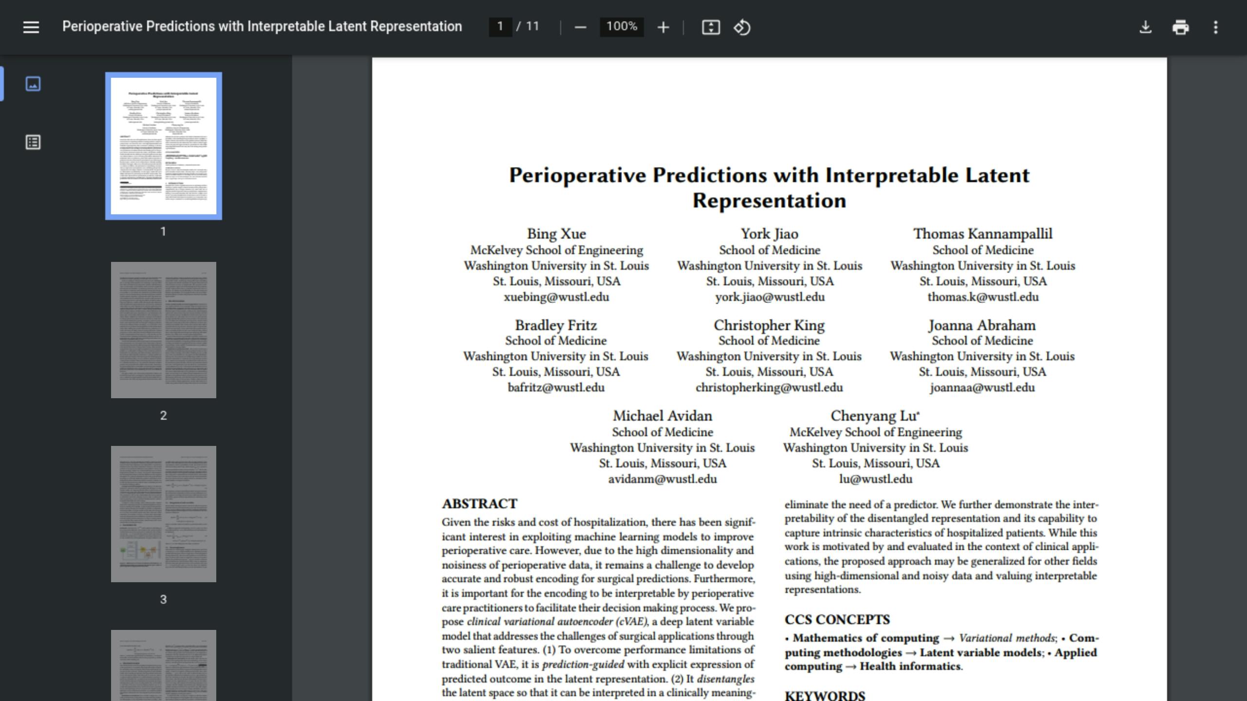 Clinical Variational Autoencoder