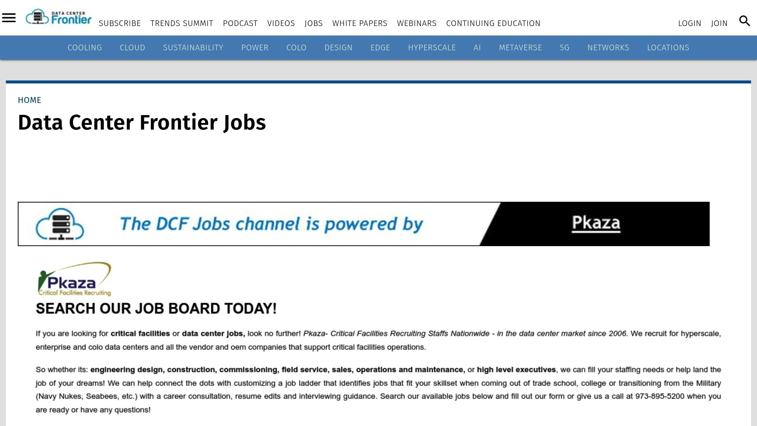 Data Center Frontier