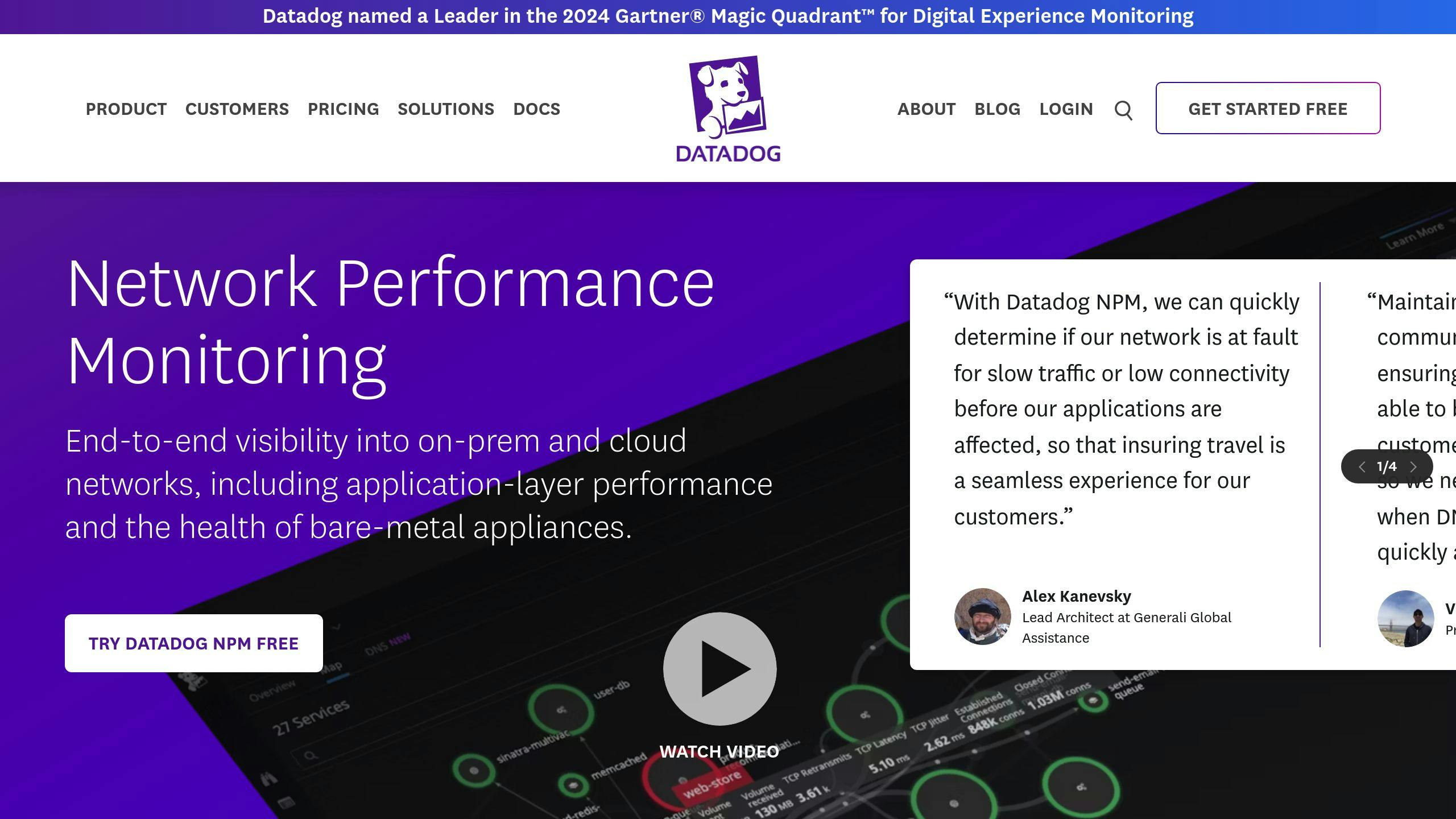 Datadog Network Performance