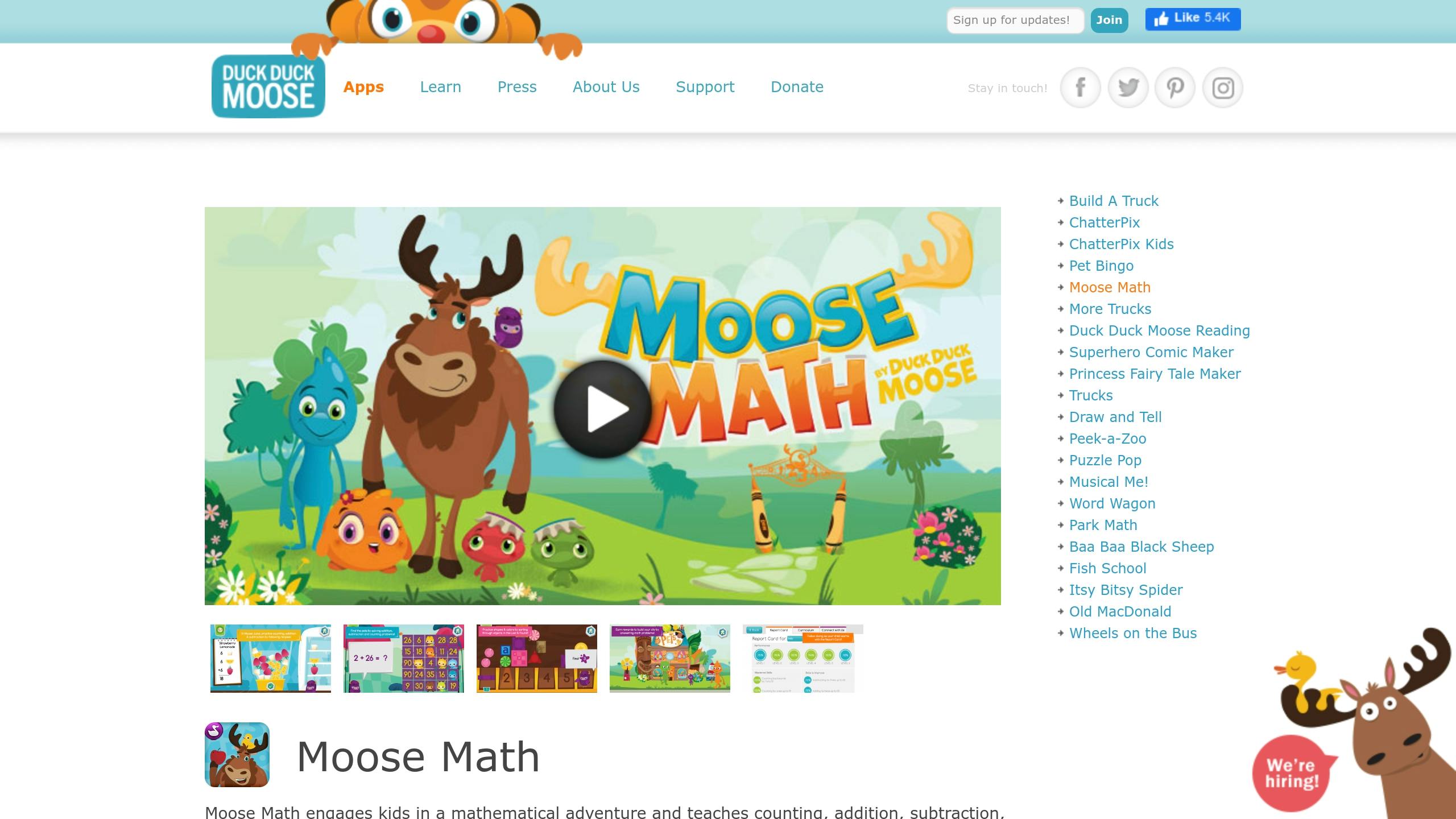 Moose Math