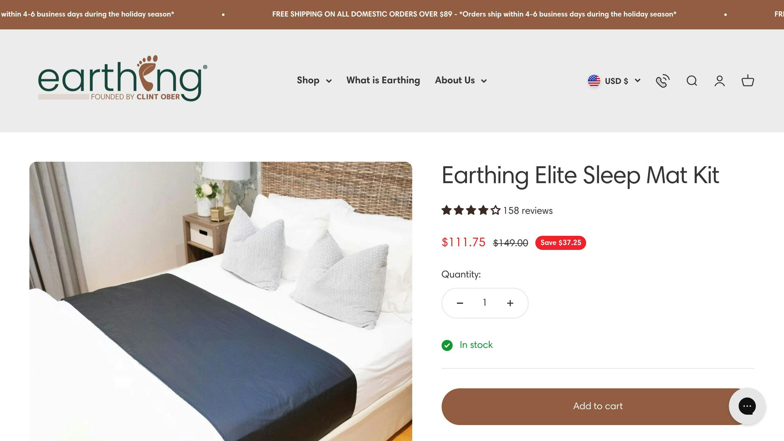 Earthing Elite Sleep Mat