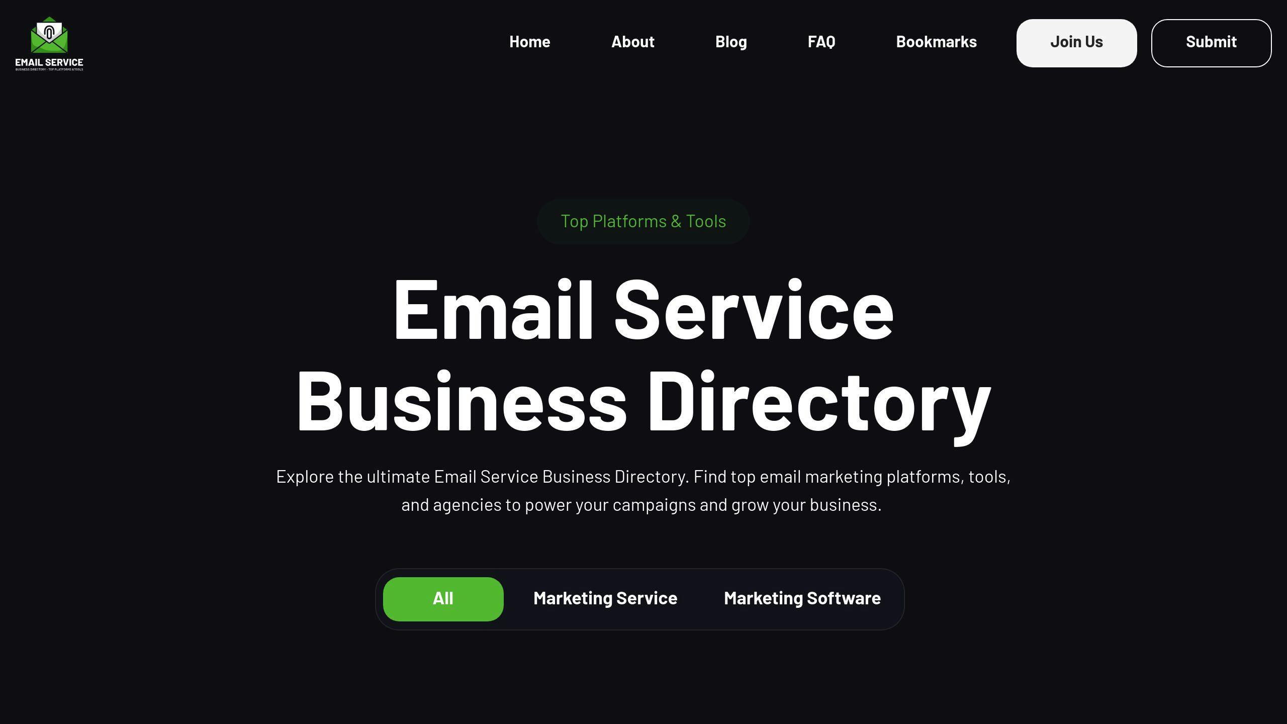 Email Service Business Directory