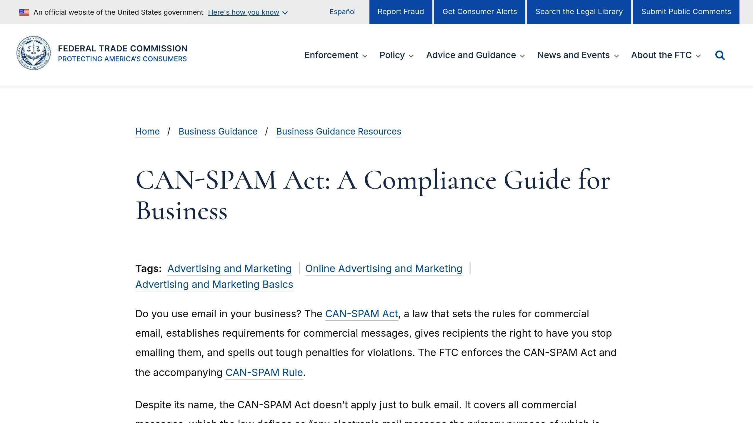 CAN-SPAM Act